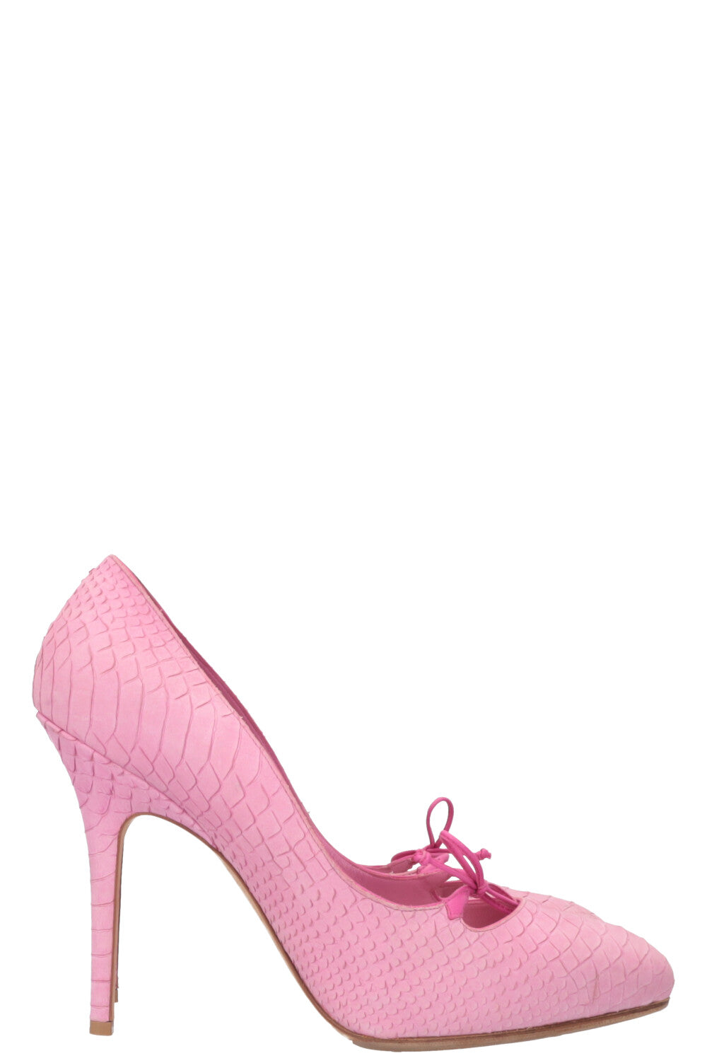 CHRISTIAN DIOR Heels Python Pink