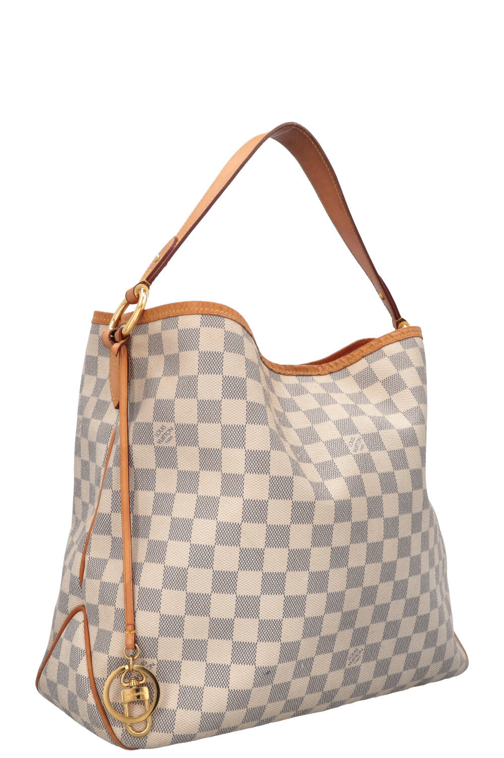 LOUIS VUITTON Delightful Shoulder Bag Damier Azur