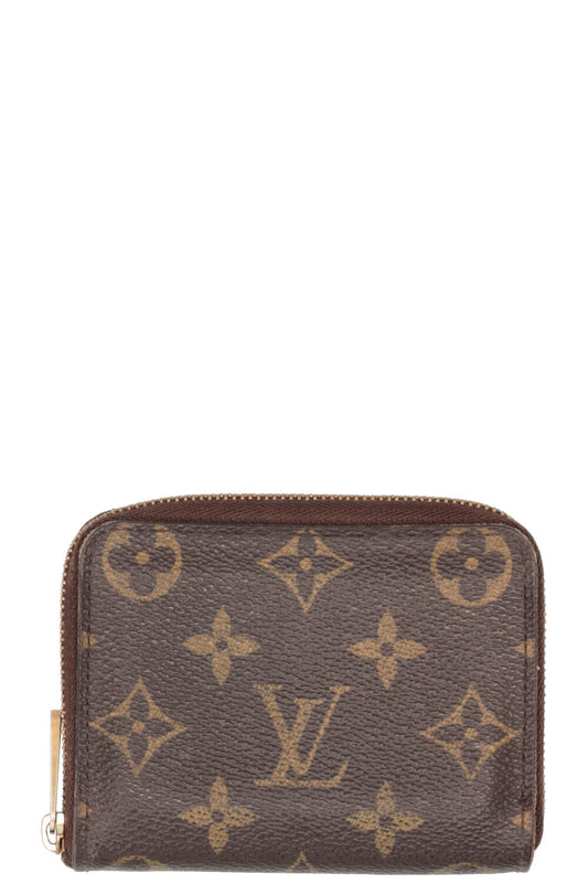 LOUIS VUITTON Zippy Coin Wallet MNG Canvas