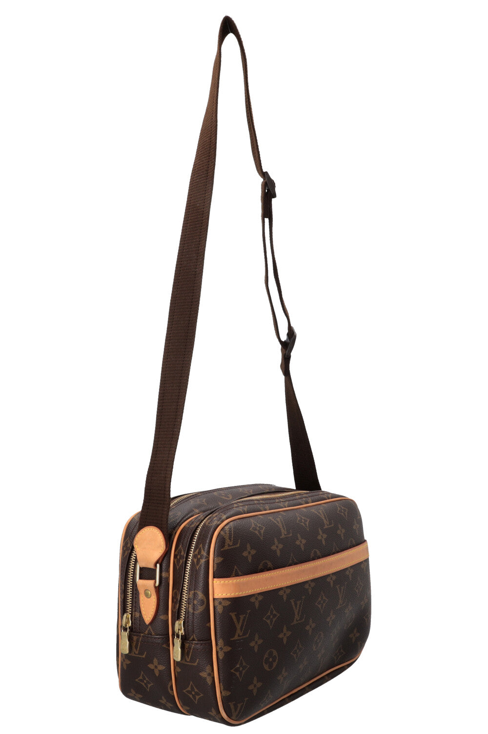 LOUIS VUITTON Reporter PM Bag MNG Canvas
