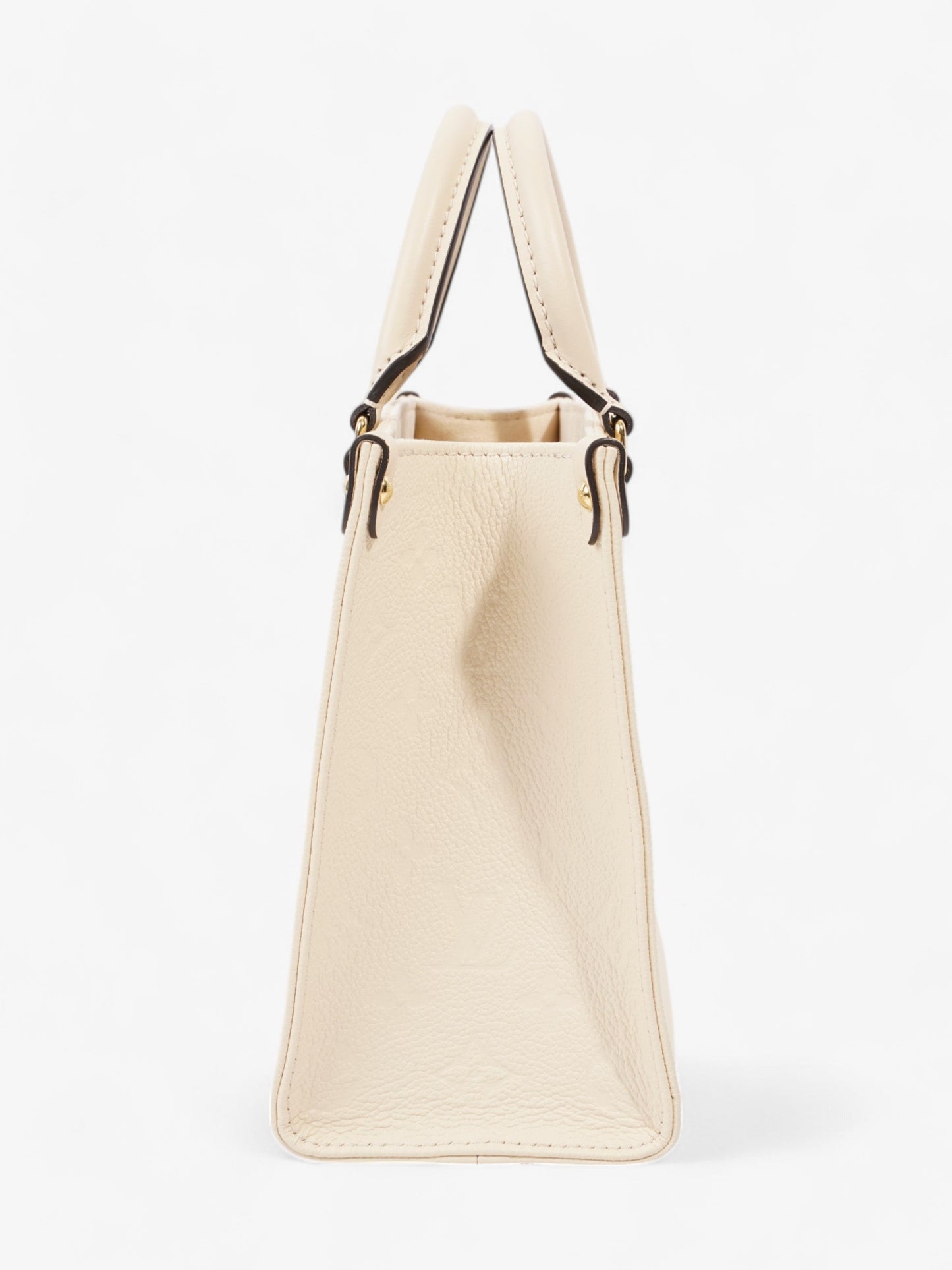 Louis Vuitton On the Go Creme Empreinte Leather PM