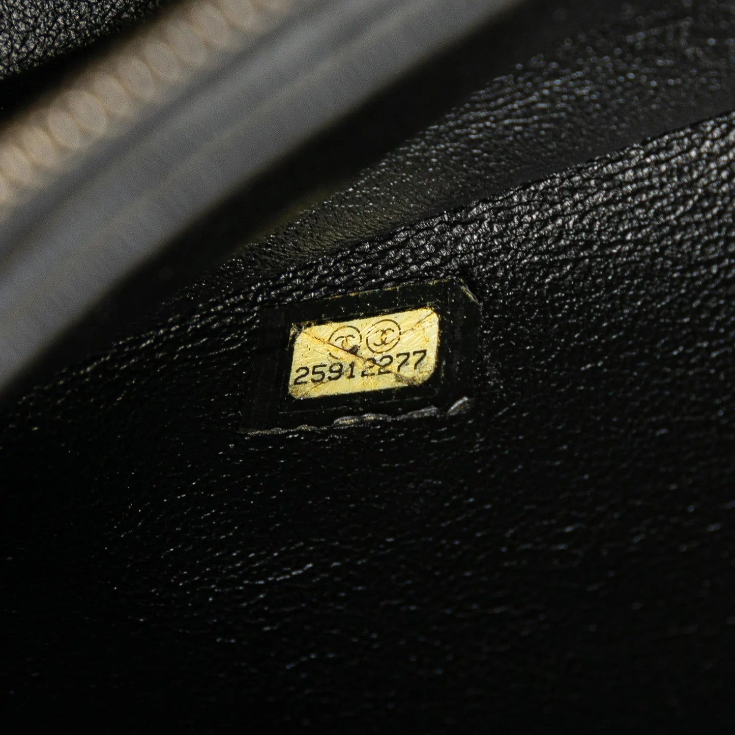 Black Chanel Small Chevron Lambskin Stitched Envelope Flap Shoulder Bag