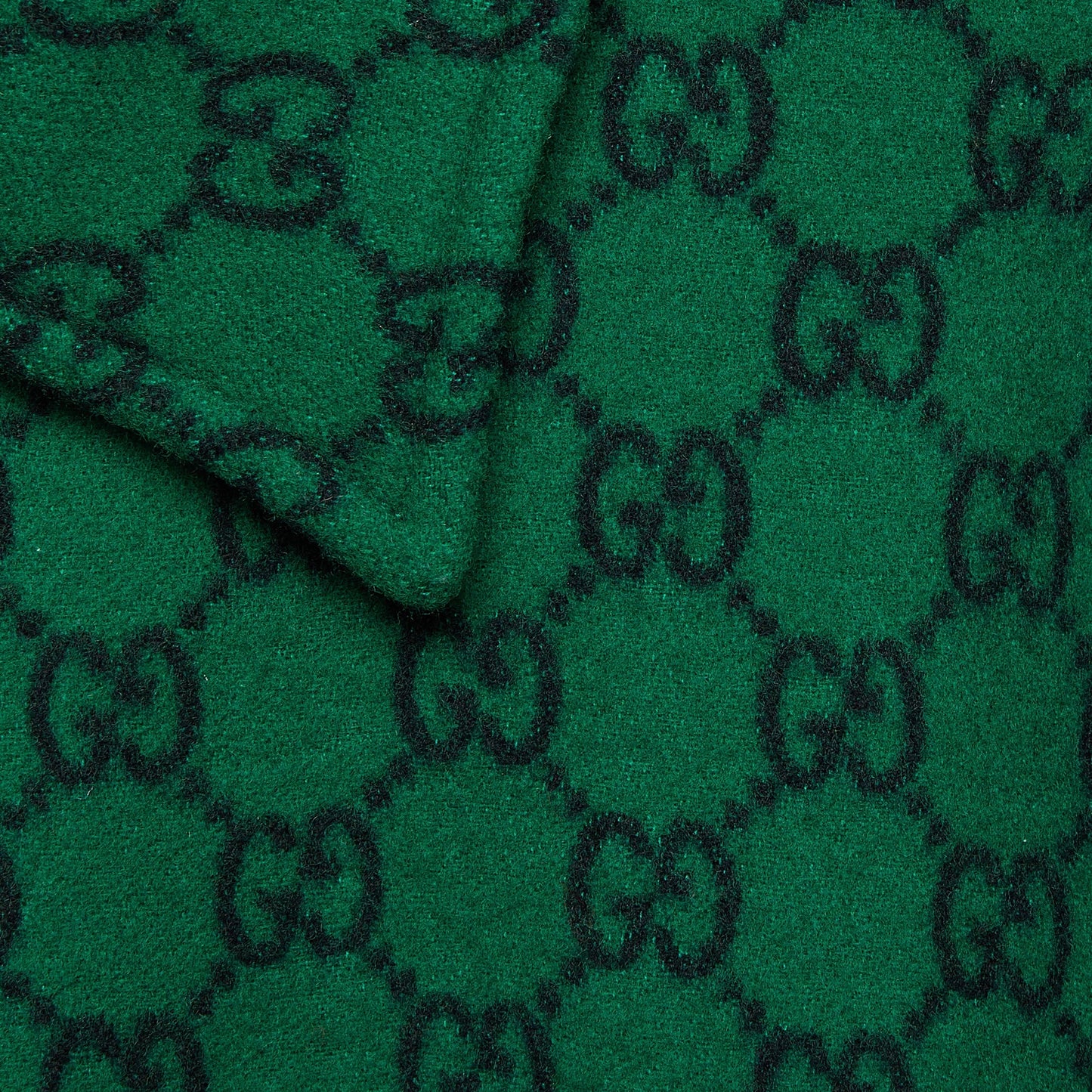 GUCCI GG WOOL FLANNEL PADDED JACKET