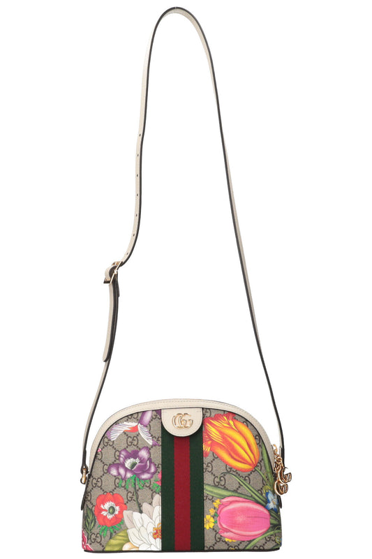 GUCCI Ophidia Dome Bag GG Supreme Flora