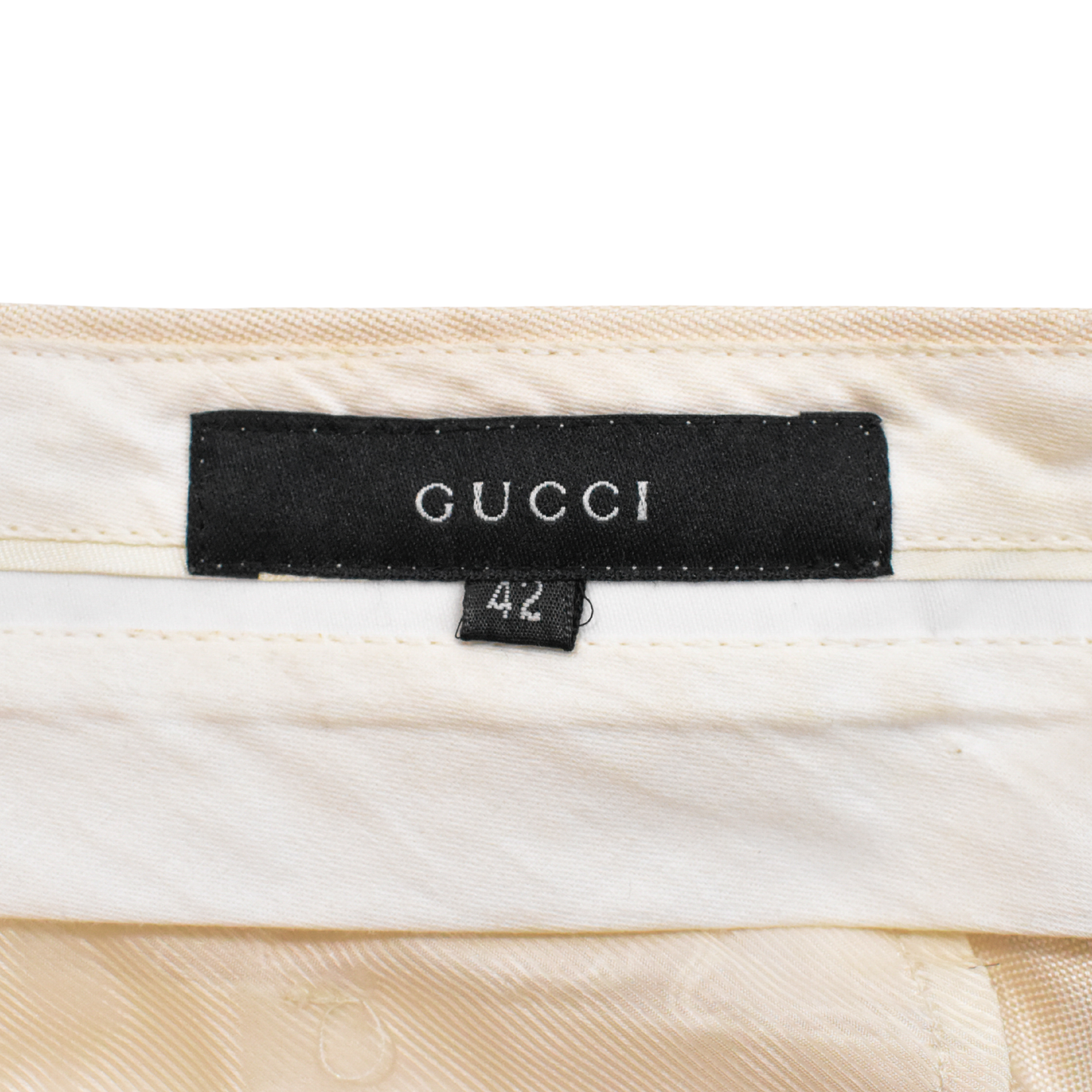 Gucci Silk Tapered Tro rs - Men's 42
