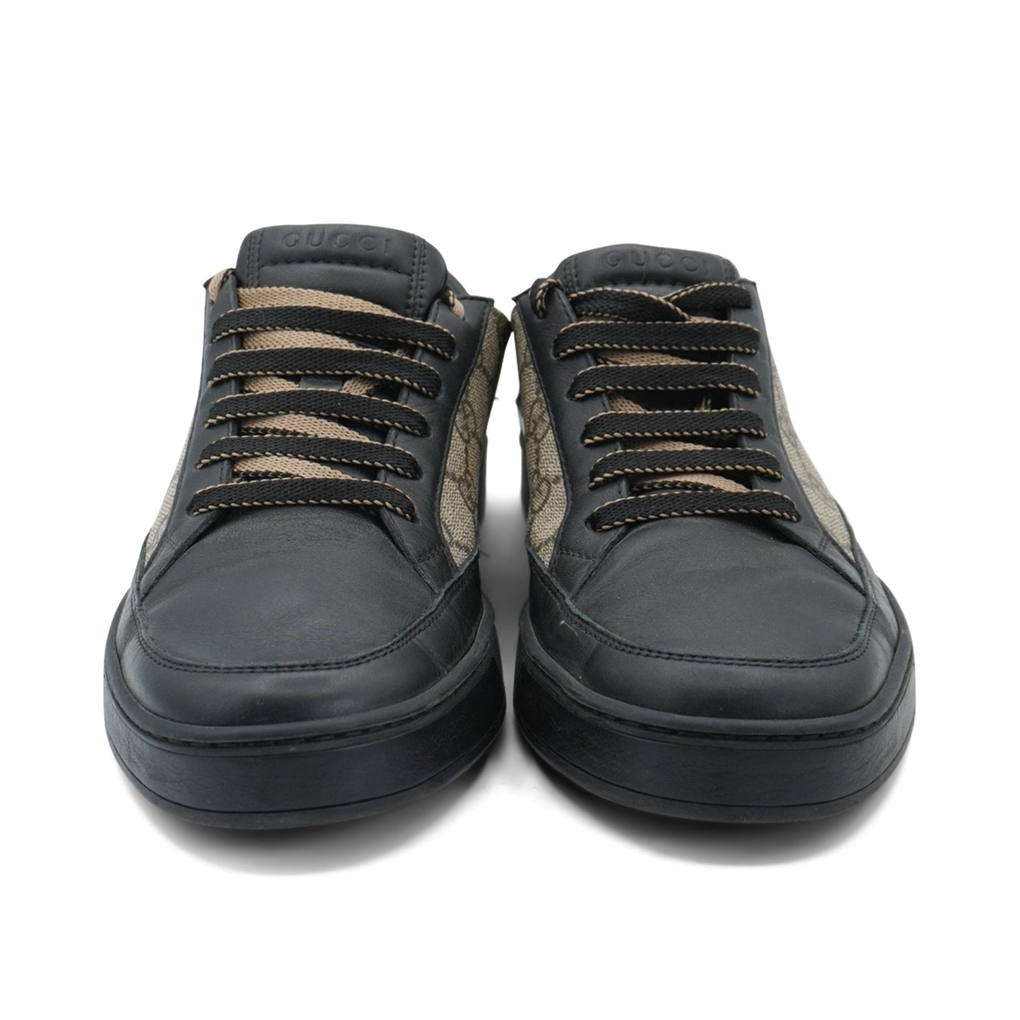 Gucci 'GG Supreme' Low-Top Sneakers - Men's 7.5