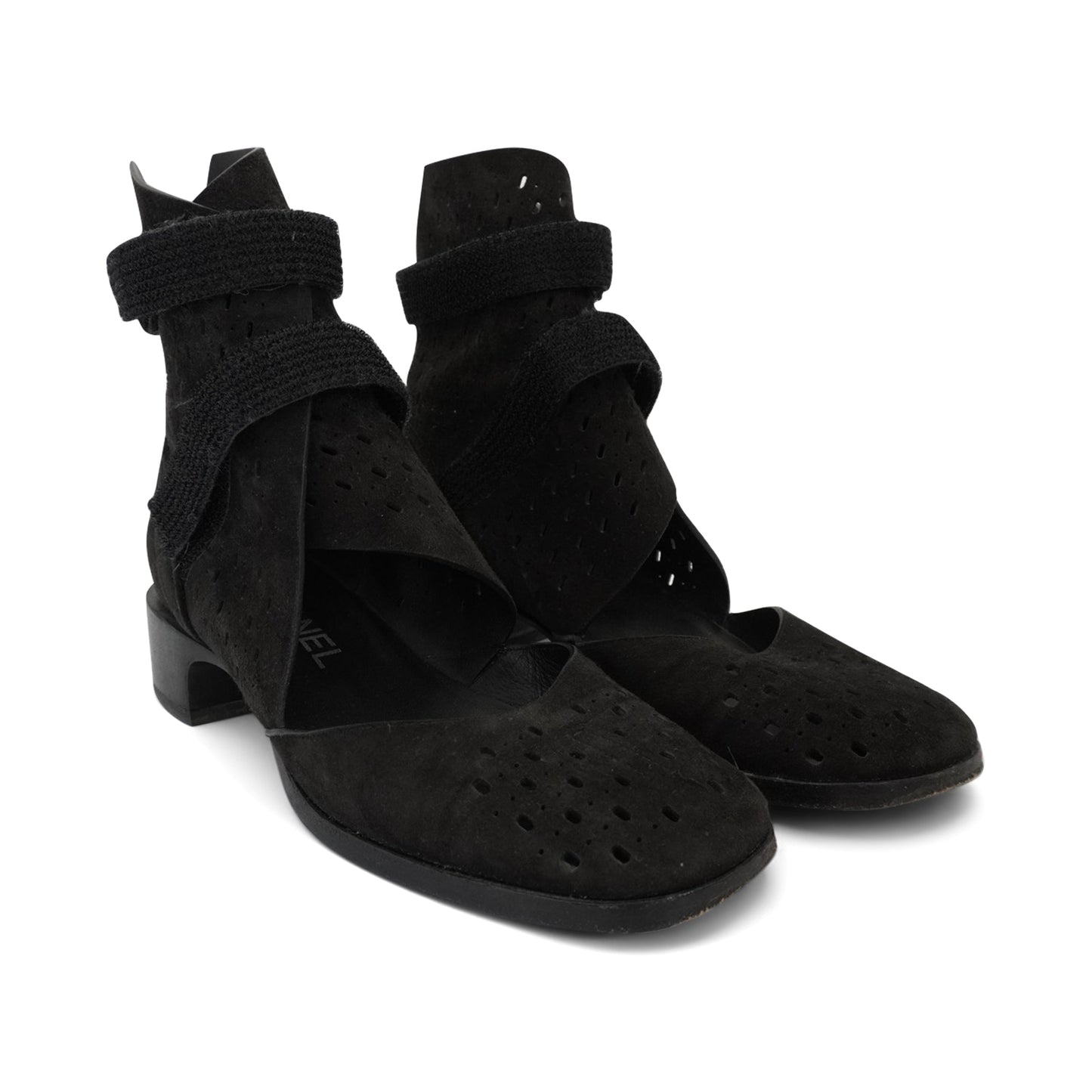 Chanel 'Spring 2017' Velcro Booties - Women's 35