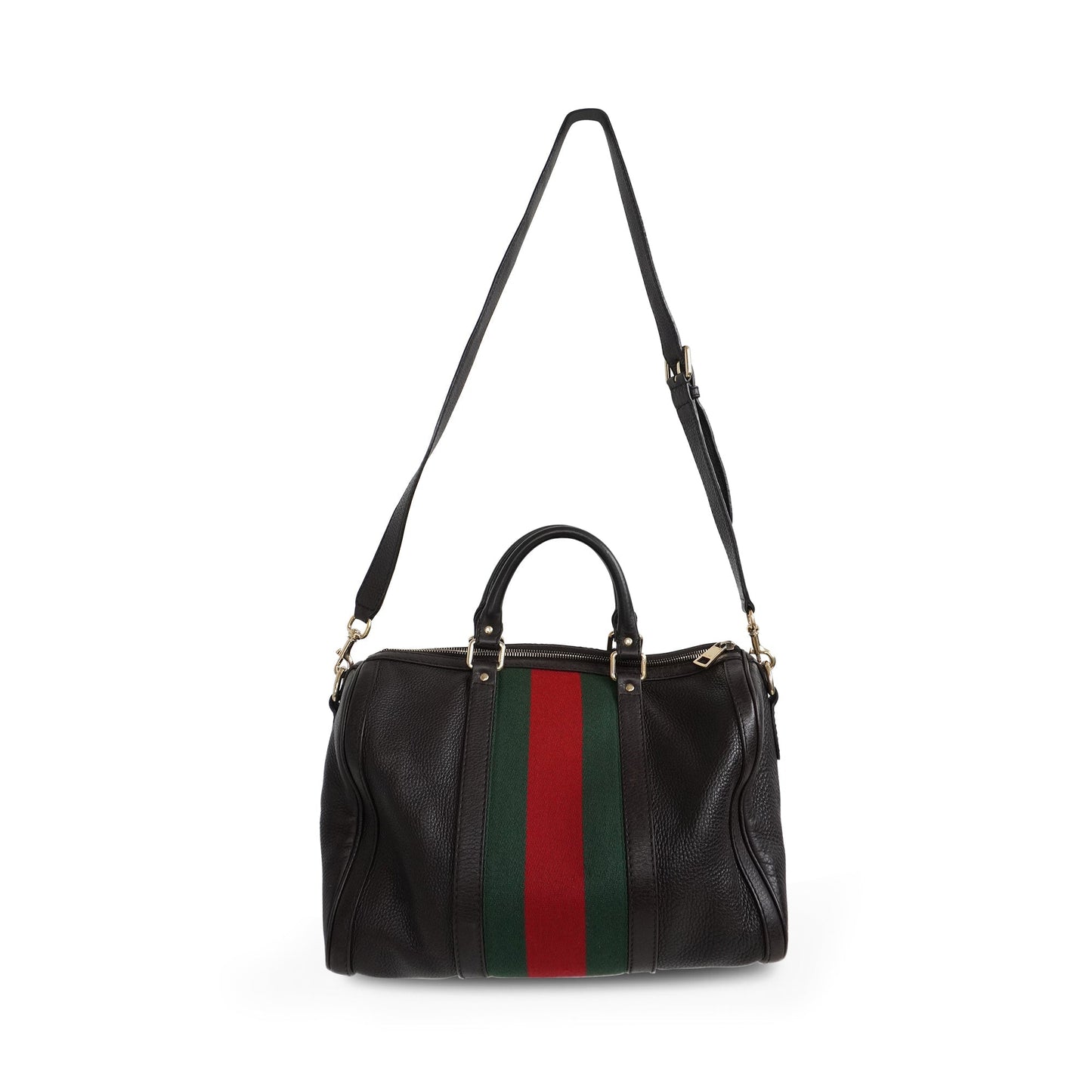 Gucci 'Web' Boston Bag