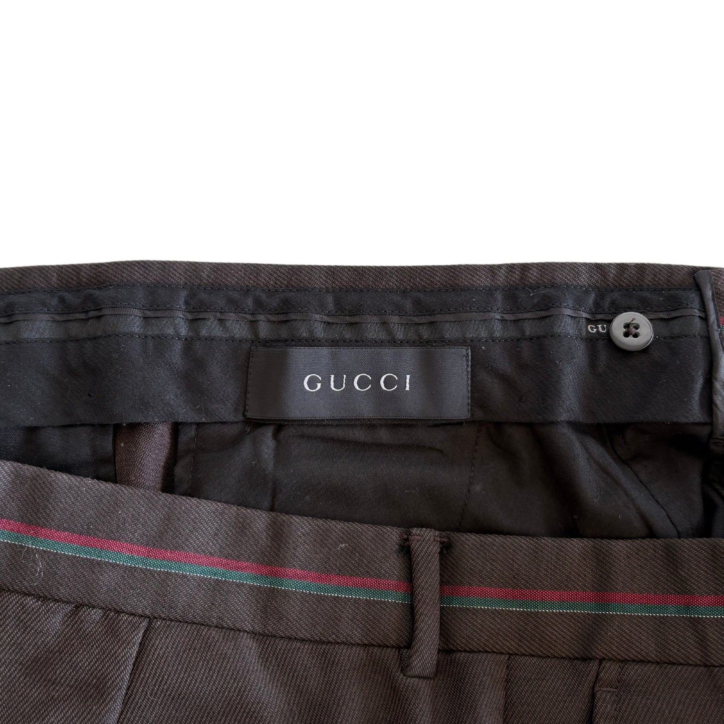 Gucci Wool Tro rs - Men's 52