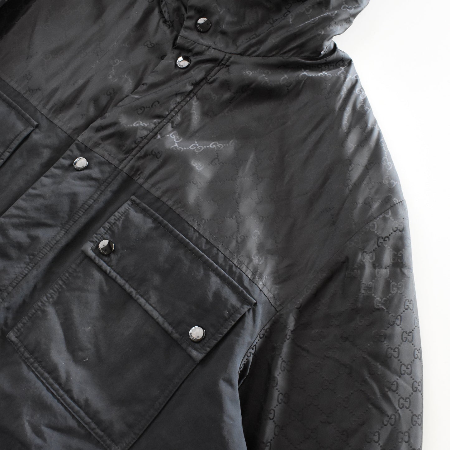 Gucci Monogram Cargo Jacket - Men's 48