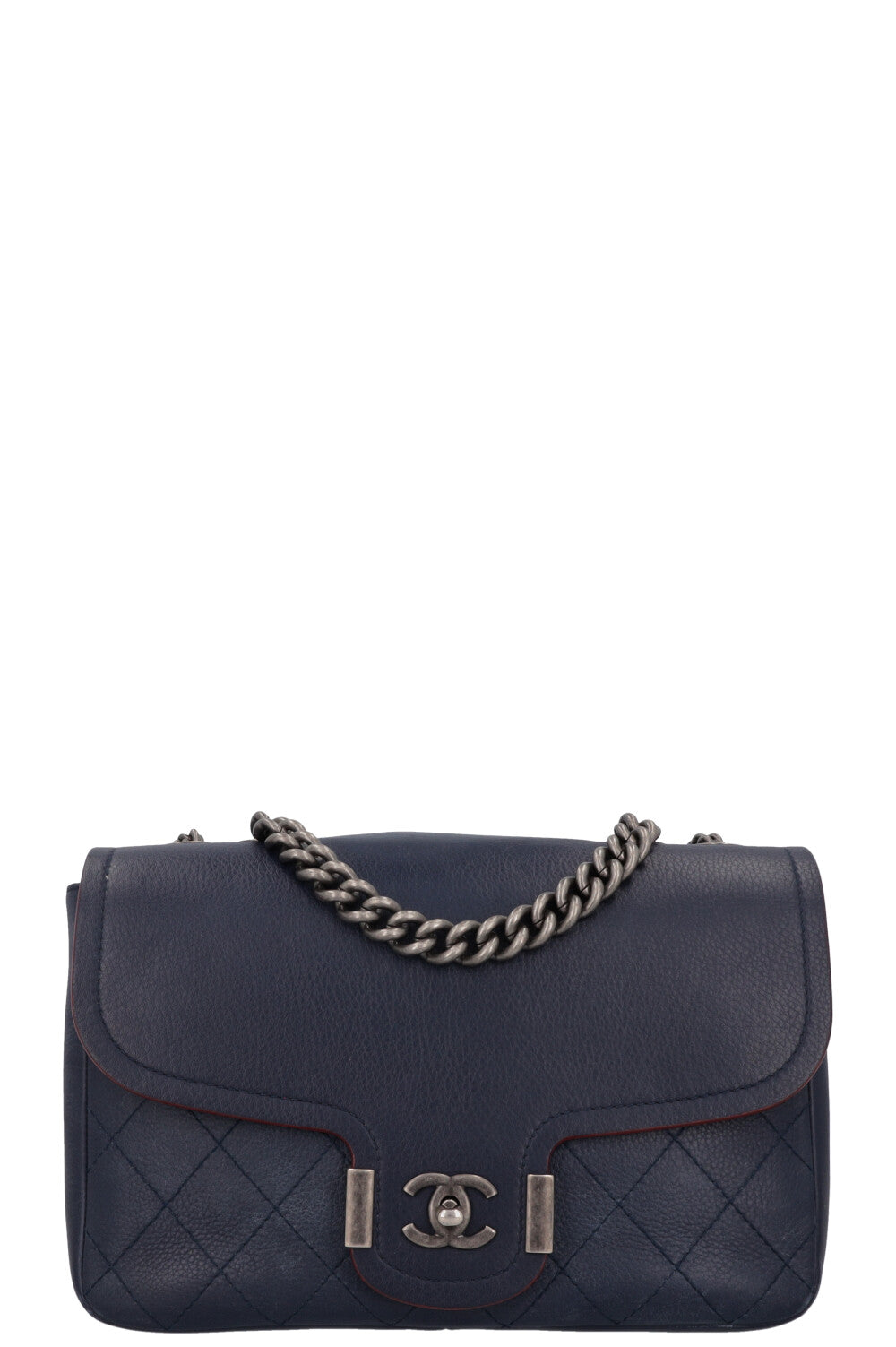CHANEL 2018 Paris Greece Archi Chic Flap Bag Blue
