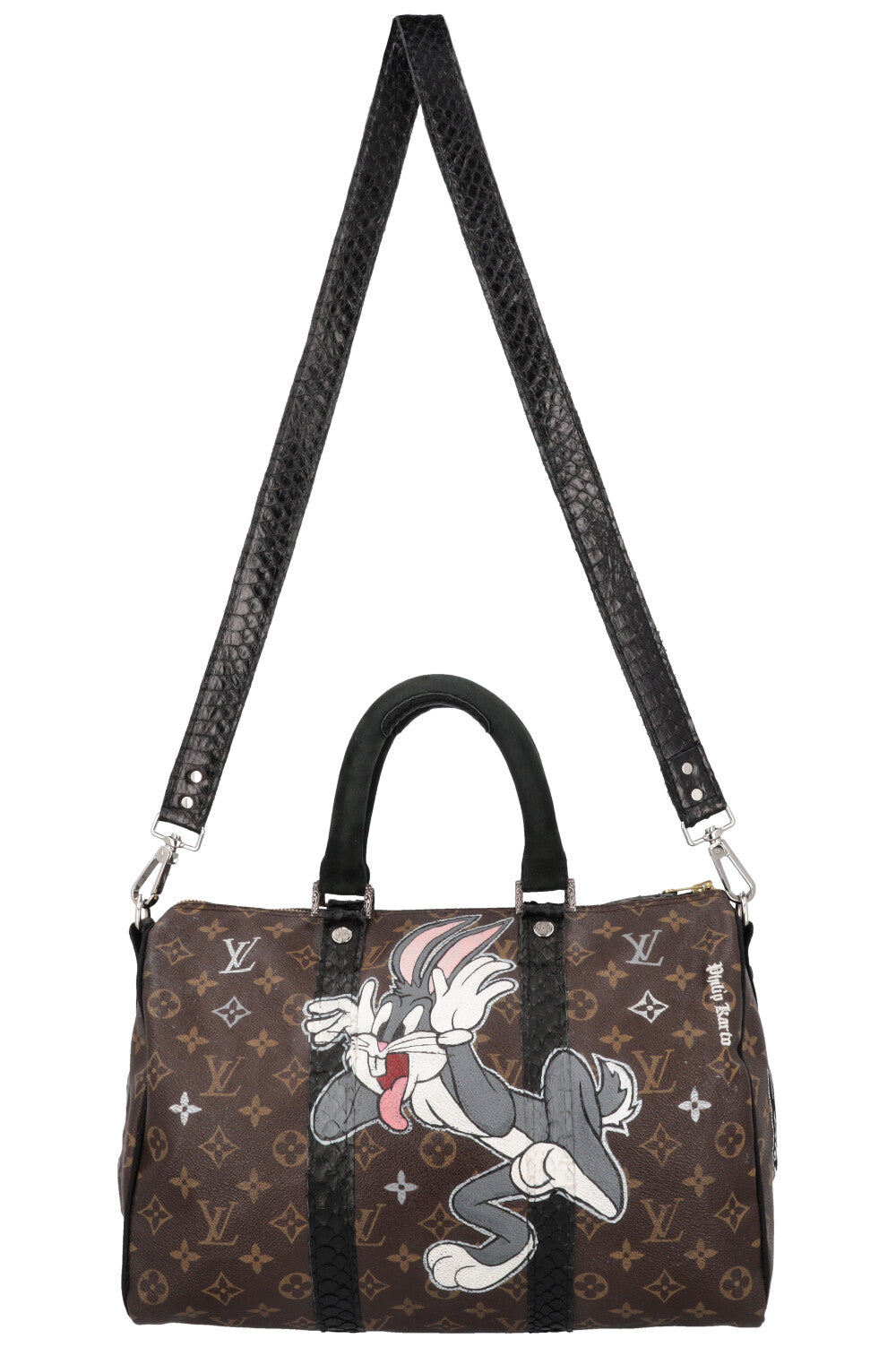 LOUIS VUITTON x Philip Karto Bugs Bunny Speedy 35 Bandouliere MNG Canvas