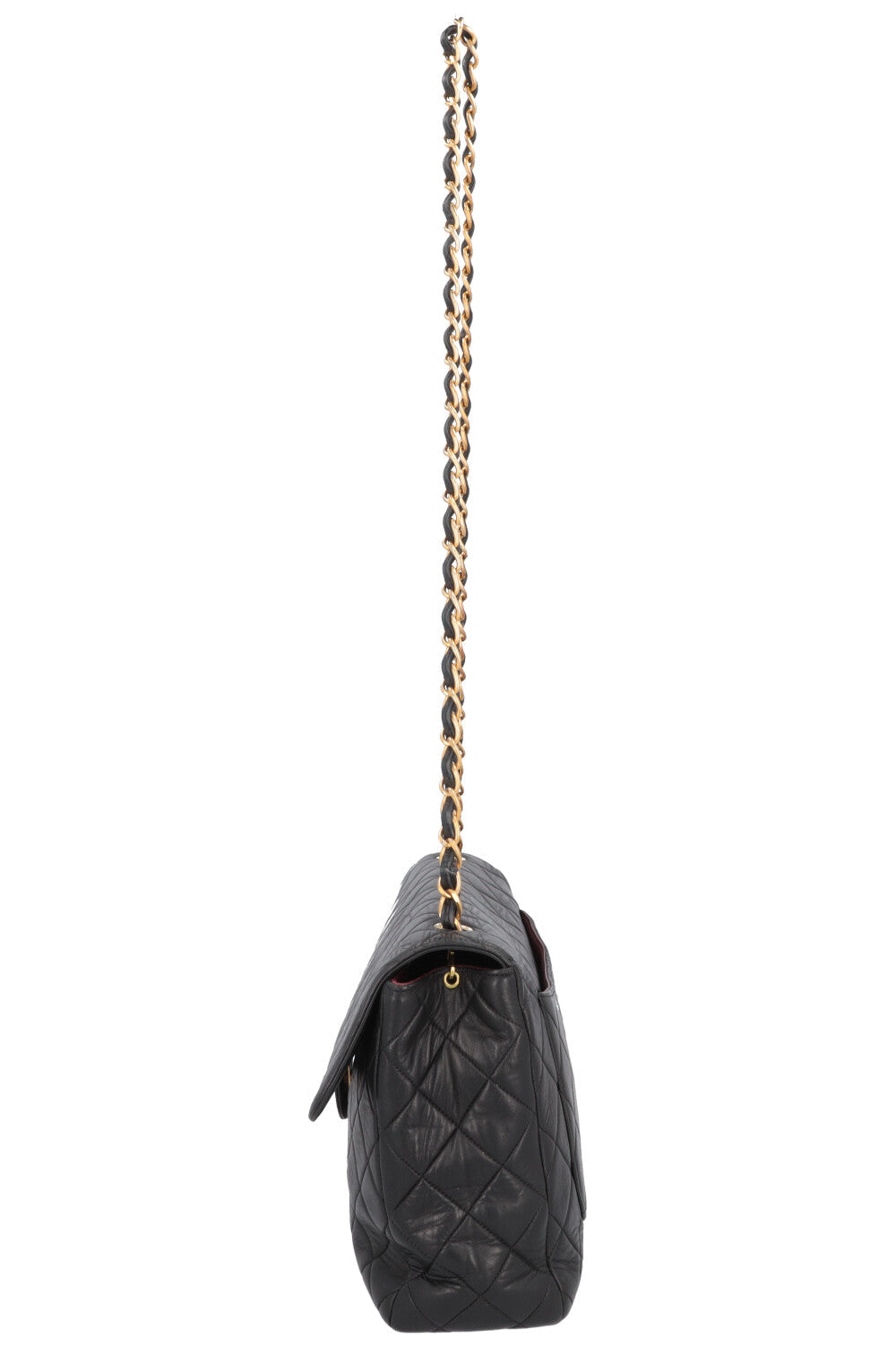 CHANEL Single Flap Bag Black