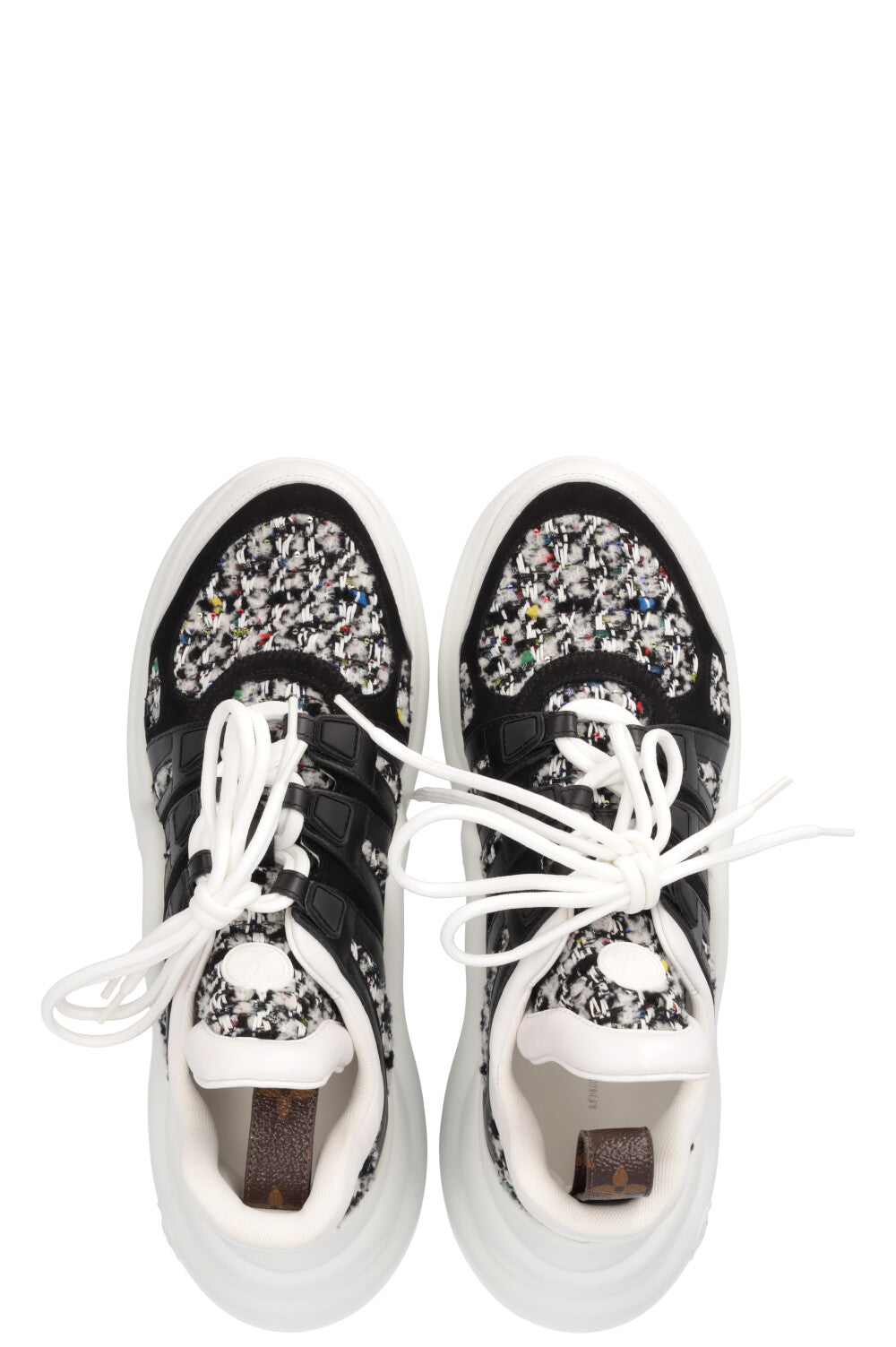 LOUIS VUITTON Archlight Sneakers Tweed Black