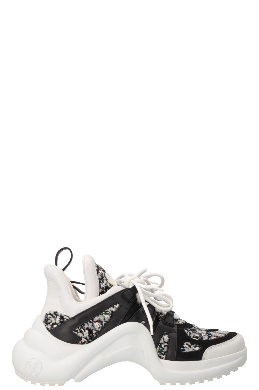LOUIS VUITTON Archlight Sneakers Tweed Black