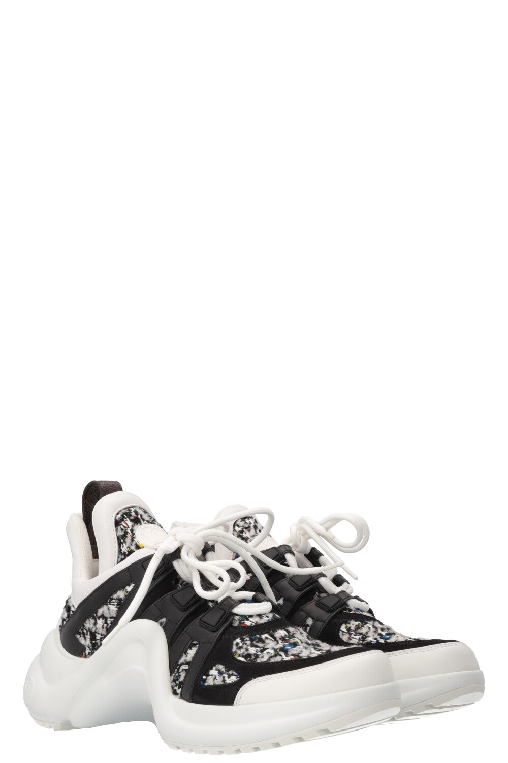 LOUIS VUITTON Archlight Sneakers Tweed Black