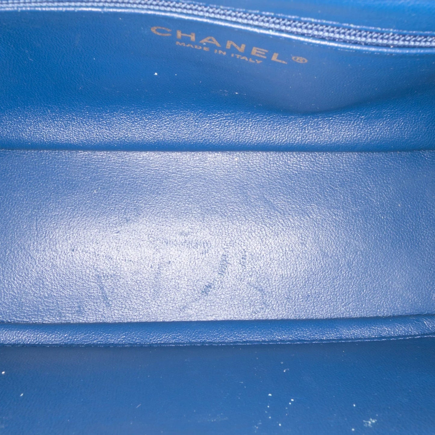 Blue Chanel Medium Caviar Business Affinity Flap Satchel