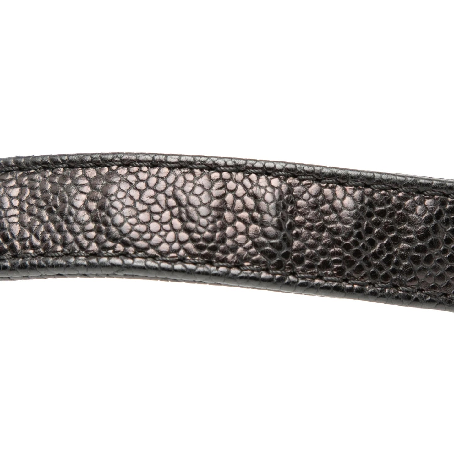 Black Chanel Old Medium Quilted Caviar Boy Flap Crossbody Bag
