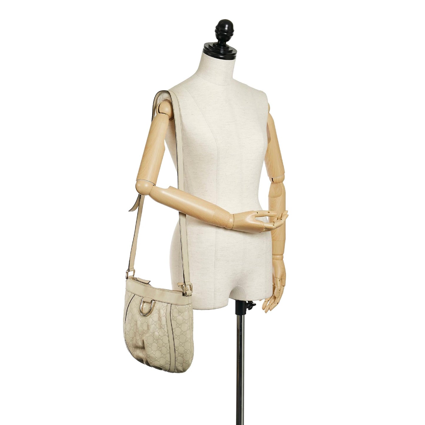 Gucci Abbey D-Ring Gucissima Crossbody Bag (SHG-34187)