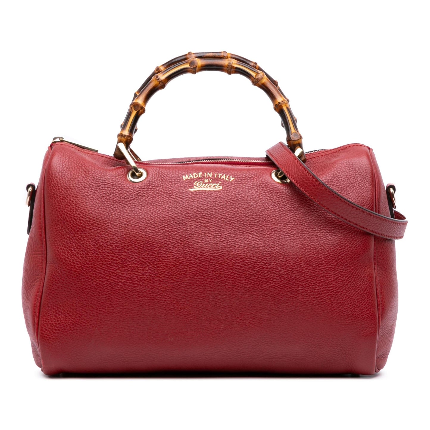 Gucci Calfskin Bamboo Shopper Boston