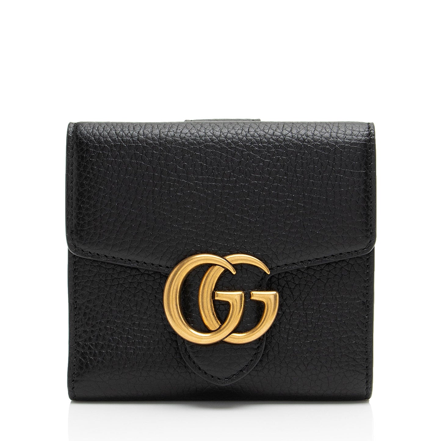Gucci Calfskin GG Marmont French Wallet