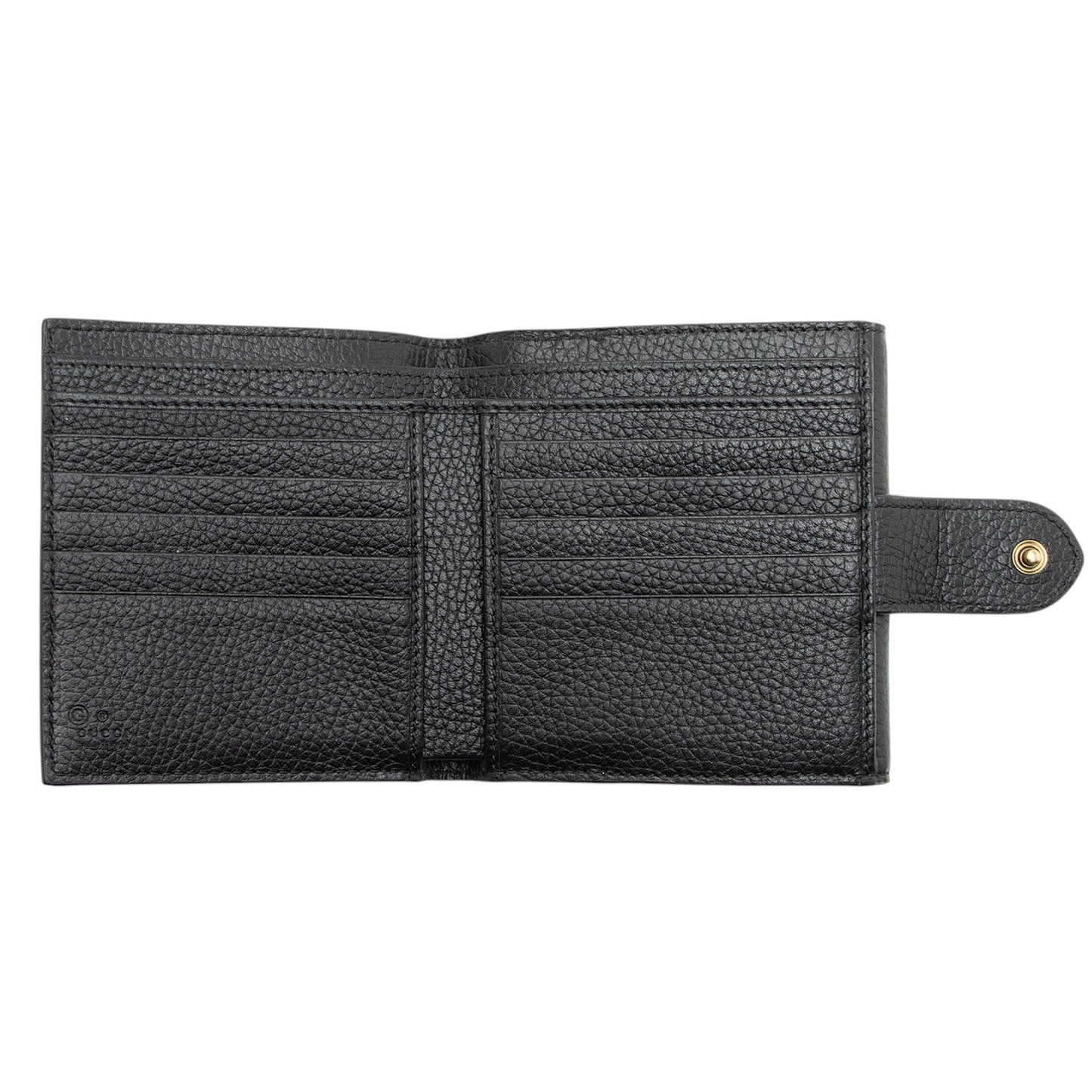 Gucci Calfskin GG Marmont French Wallet