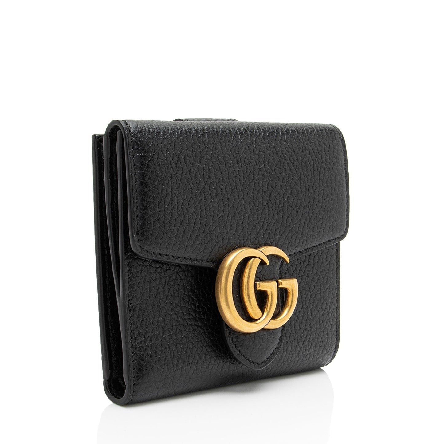 Gucci Calfskin GG Marmont French Wallet
