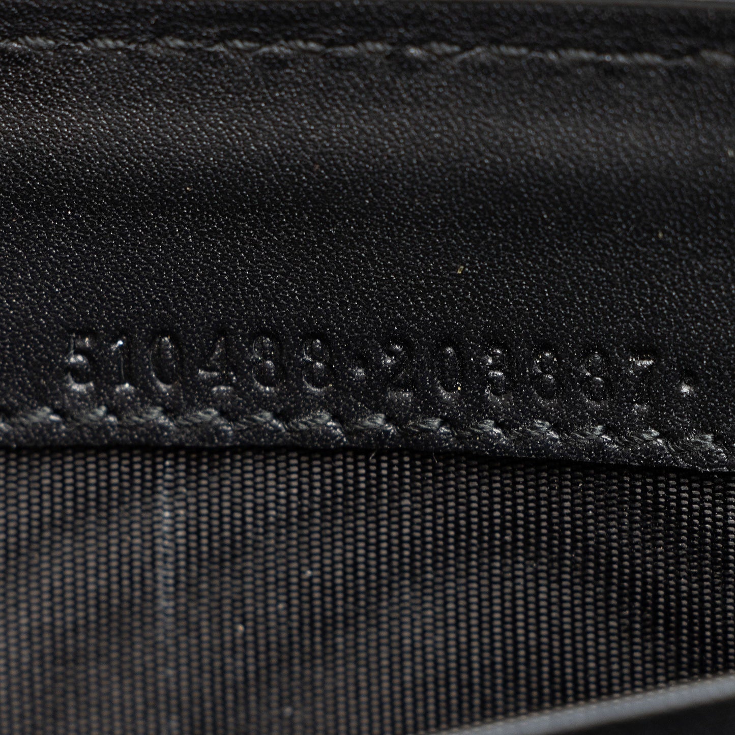 Gucci Calfskin Star Print Guccy Zip Around Wallet (SHF-NzvcOs)