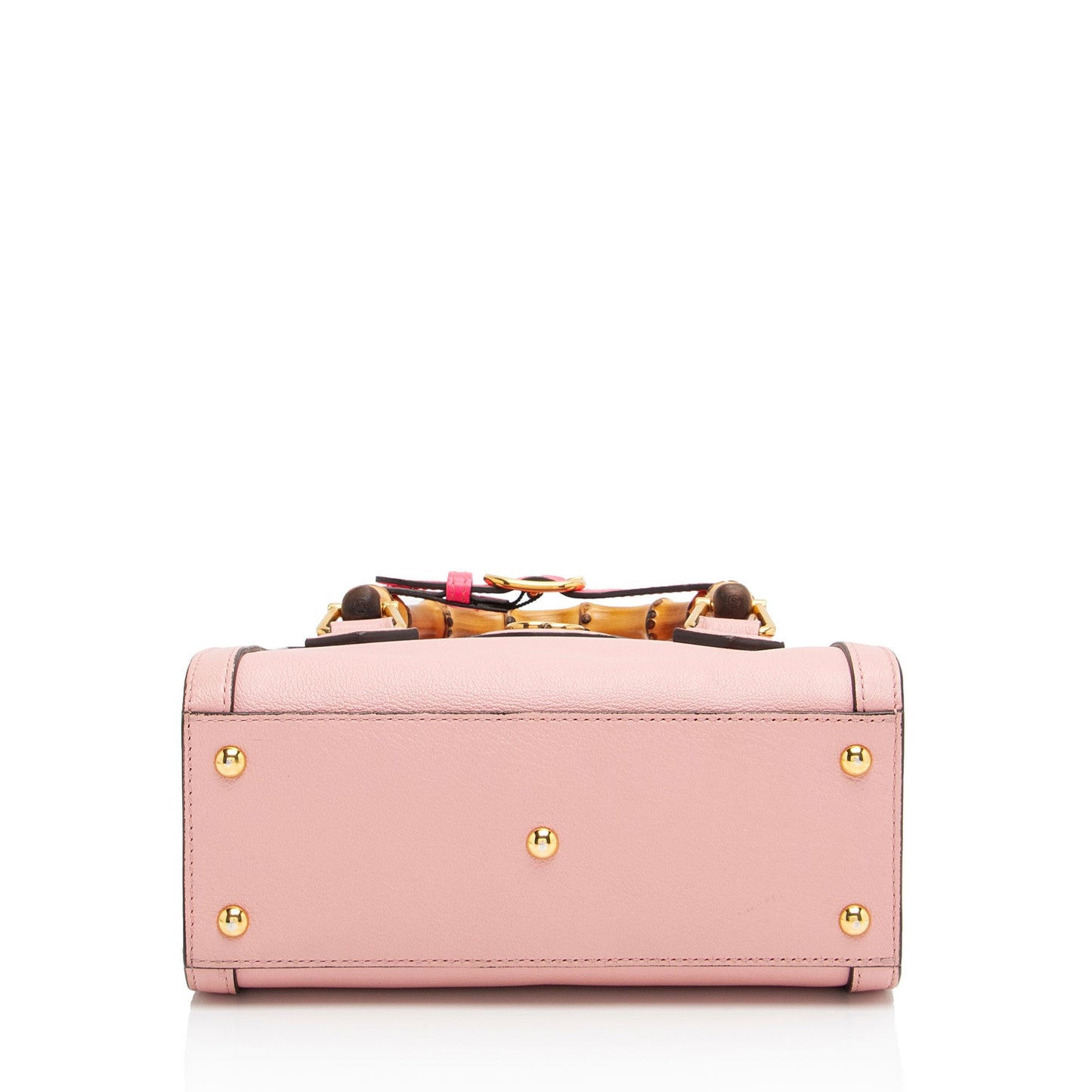 Gucci Cuir Leather Bamboo Diana Mini Tote (SHF-kfEnLc)