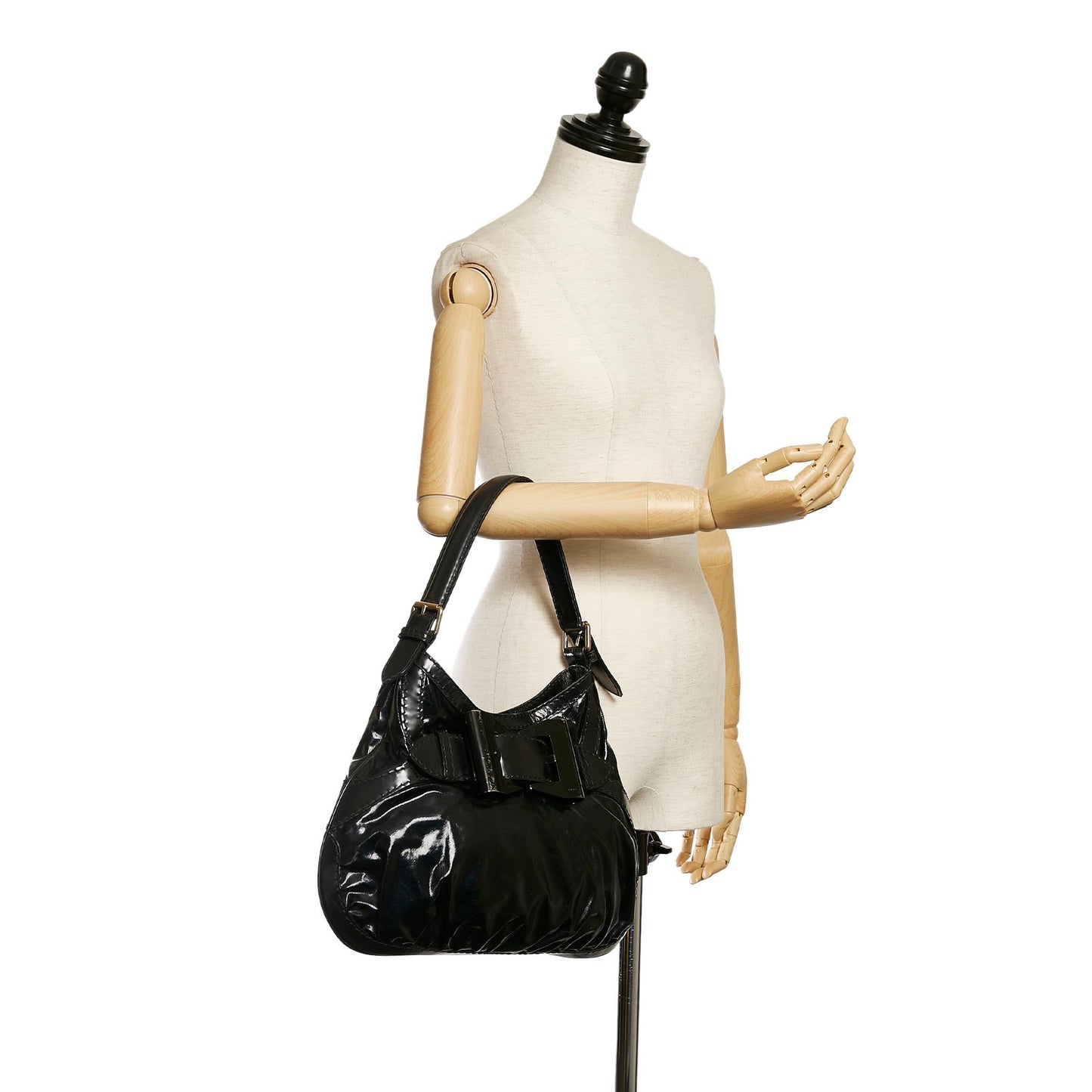 Gucci Dialux Queen Hobo Bag (SHG-32823)