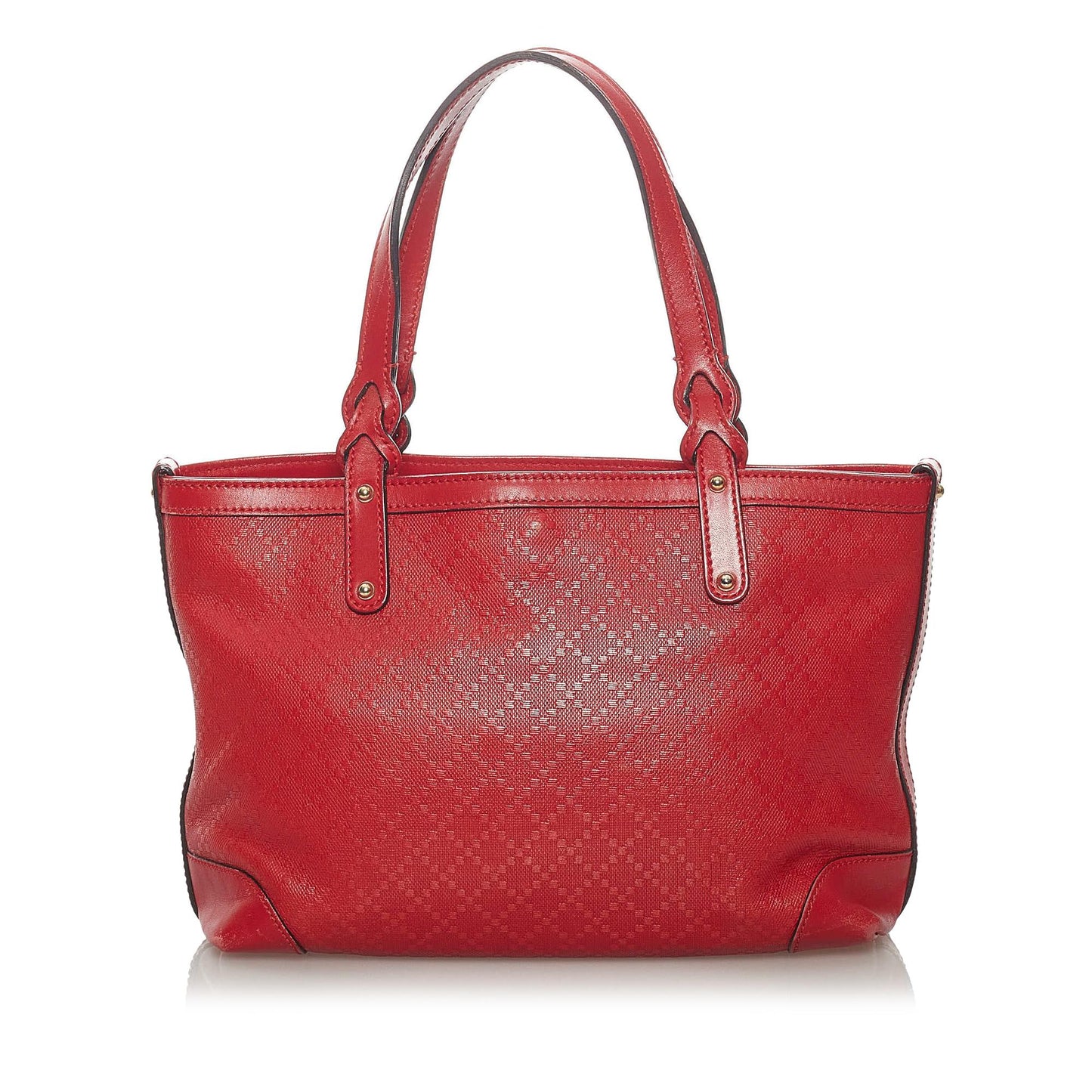 Gucci Diamante Craft Leather Tote Bag (SHG-37605)
