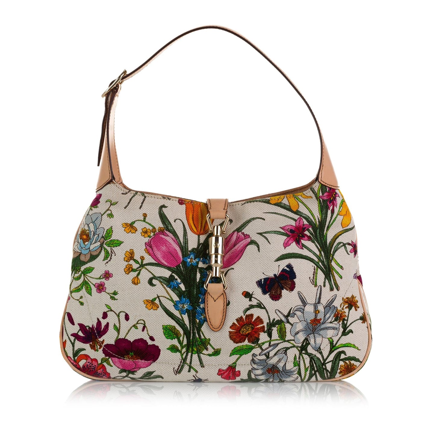 Gucci Flora Jackie Shoulder bag (SHG-wcbJh4)