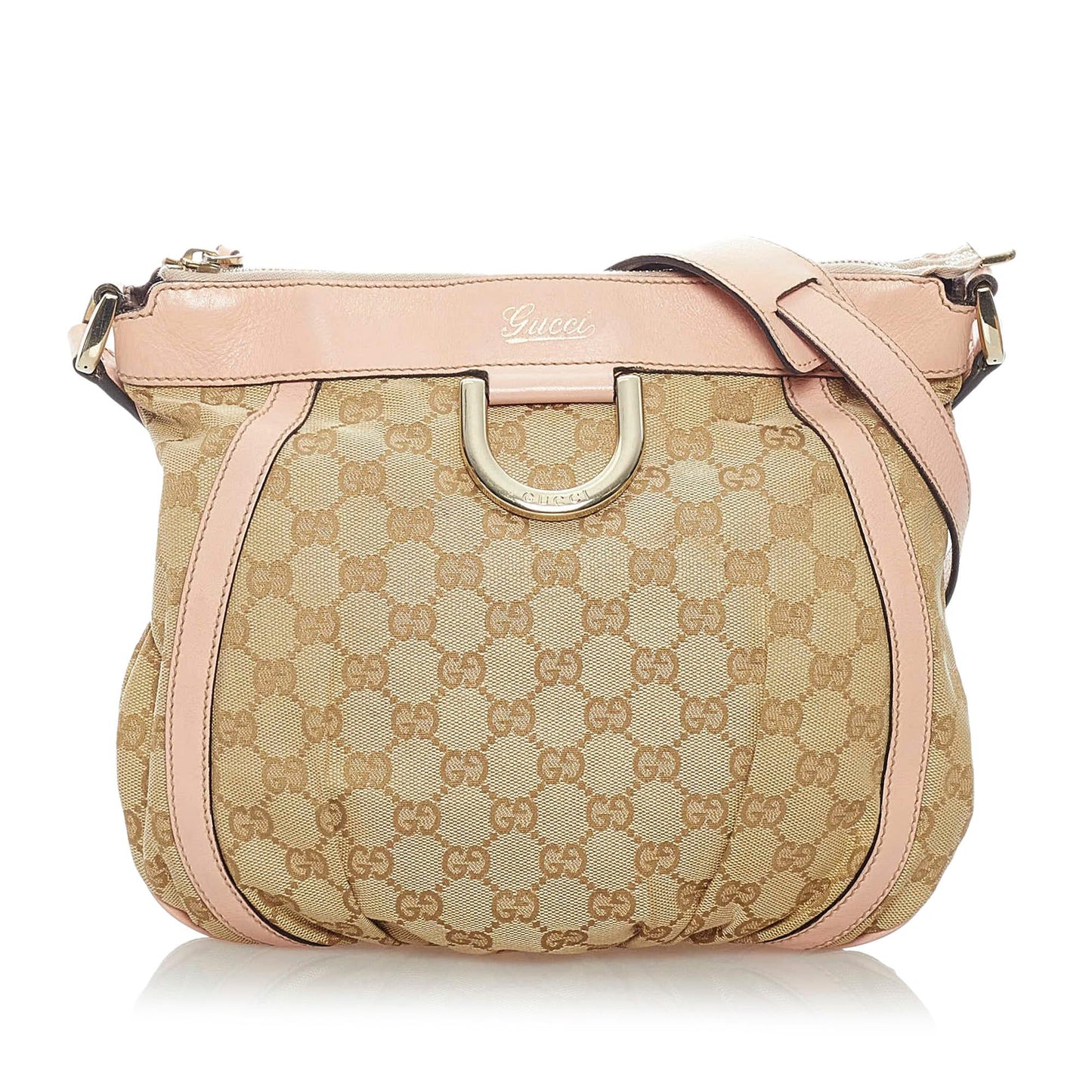 Gucci GG Canvas Abbey D-Ring Crossbody Bag (SHG-34709)