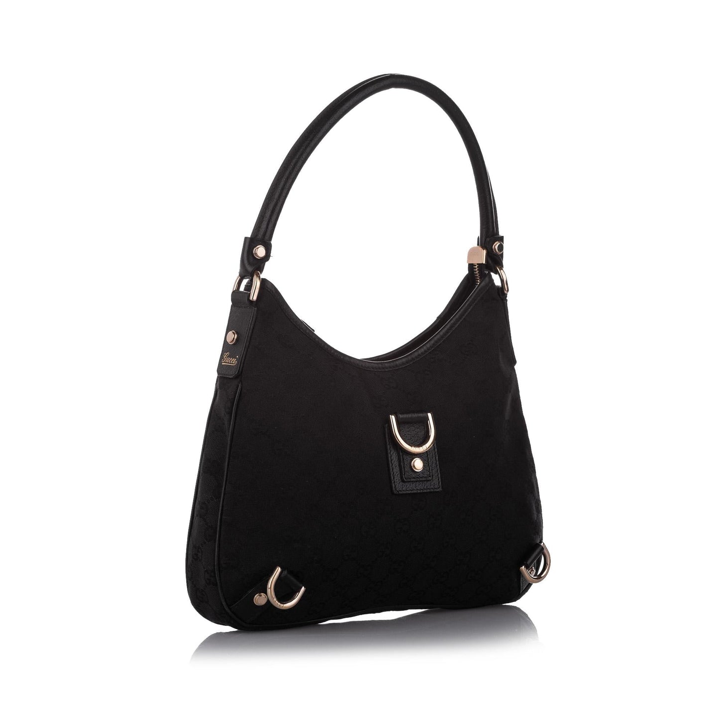 Gucci GG Canvas Abbey D-Ring Shoulder Bag