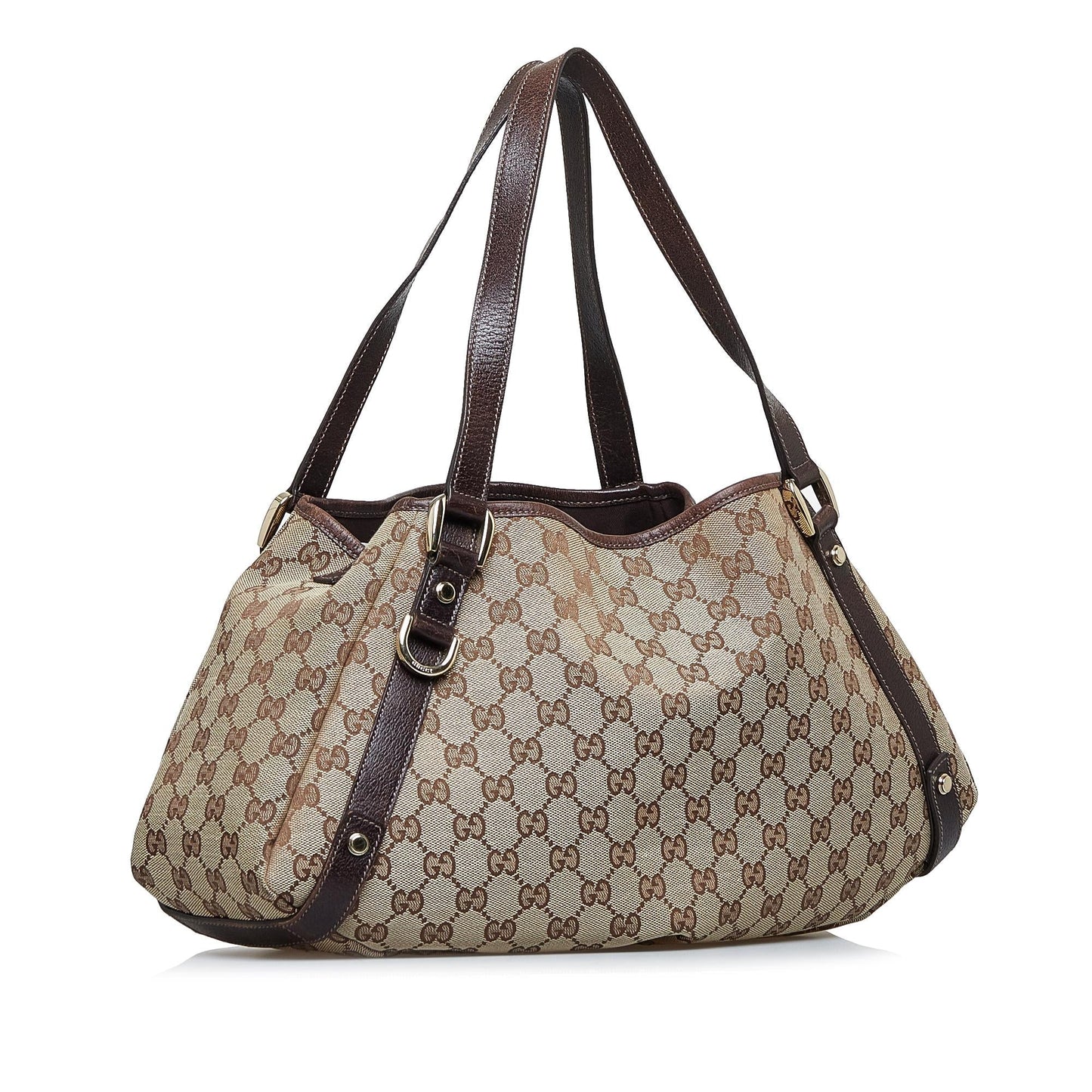 Gucci GG Canvas Abbey D-Ring Shoulder Bag (SHG-u9ecID)