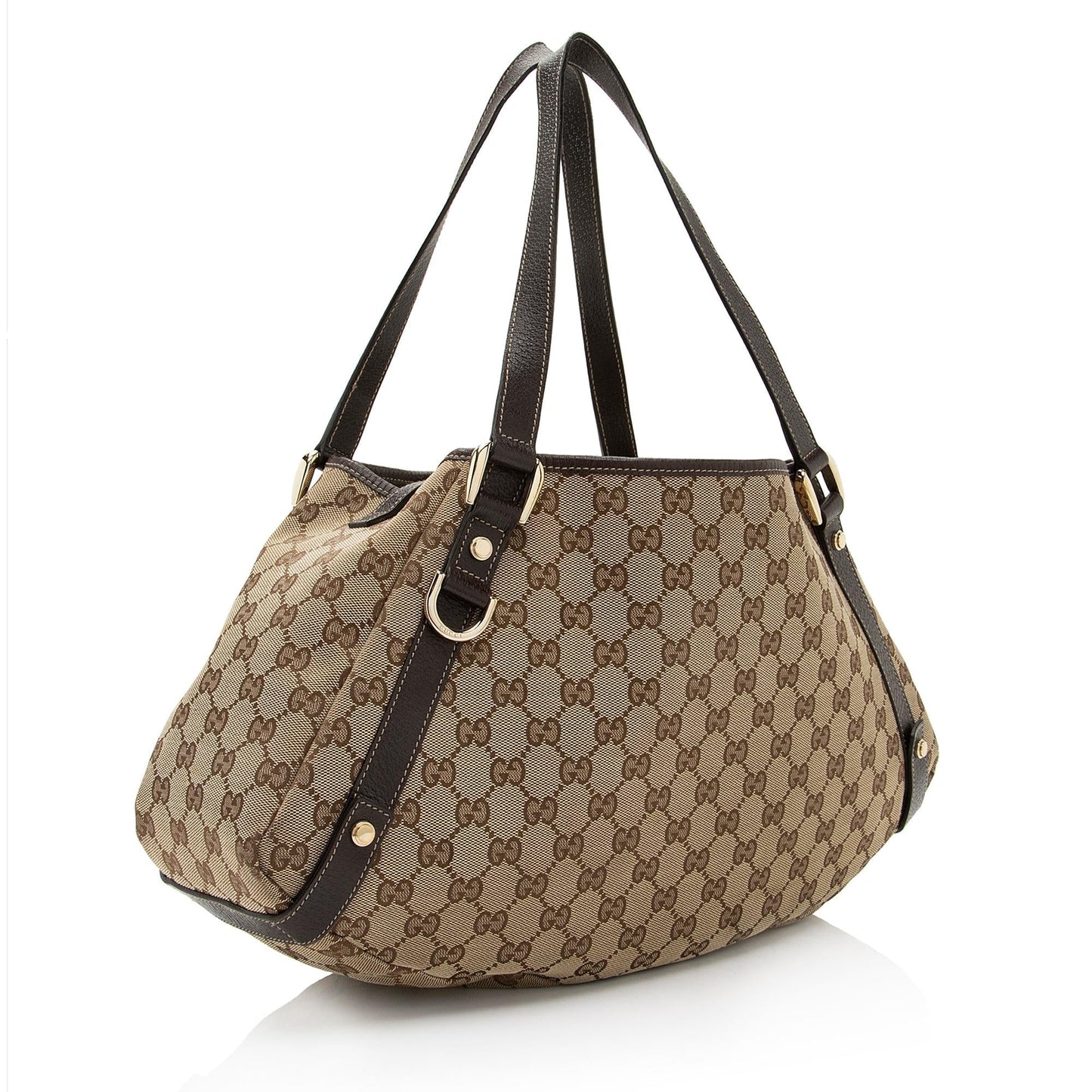 Gucci GG Canvas Abbey Medium Shoulder Bag (SHF-FVPq0K)
