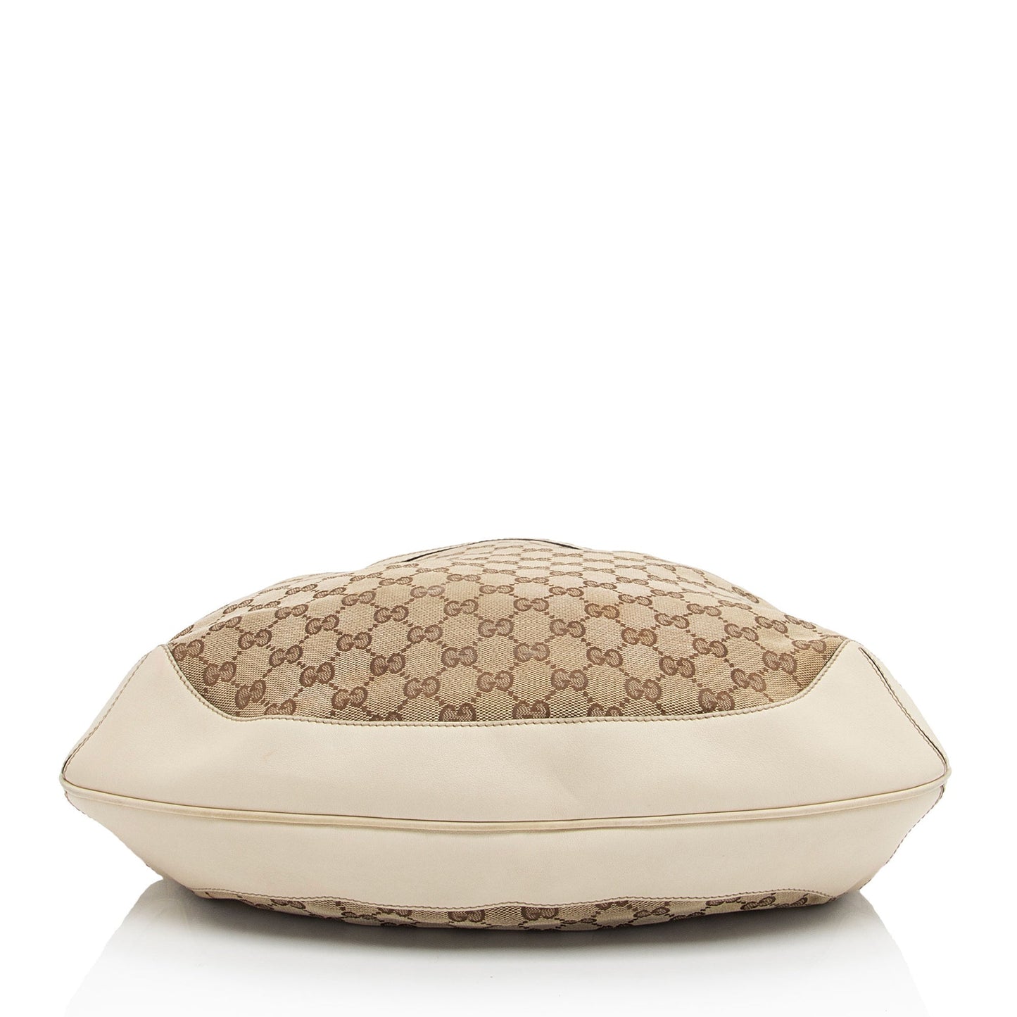 Gucci GG Canvas Bamboo Peggy Shoulder Bag (SHF-Ygbm96)