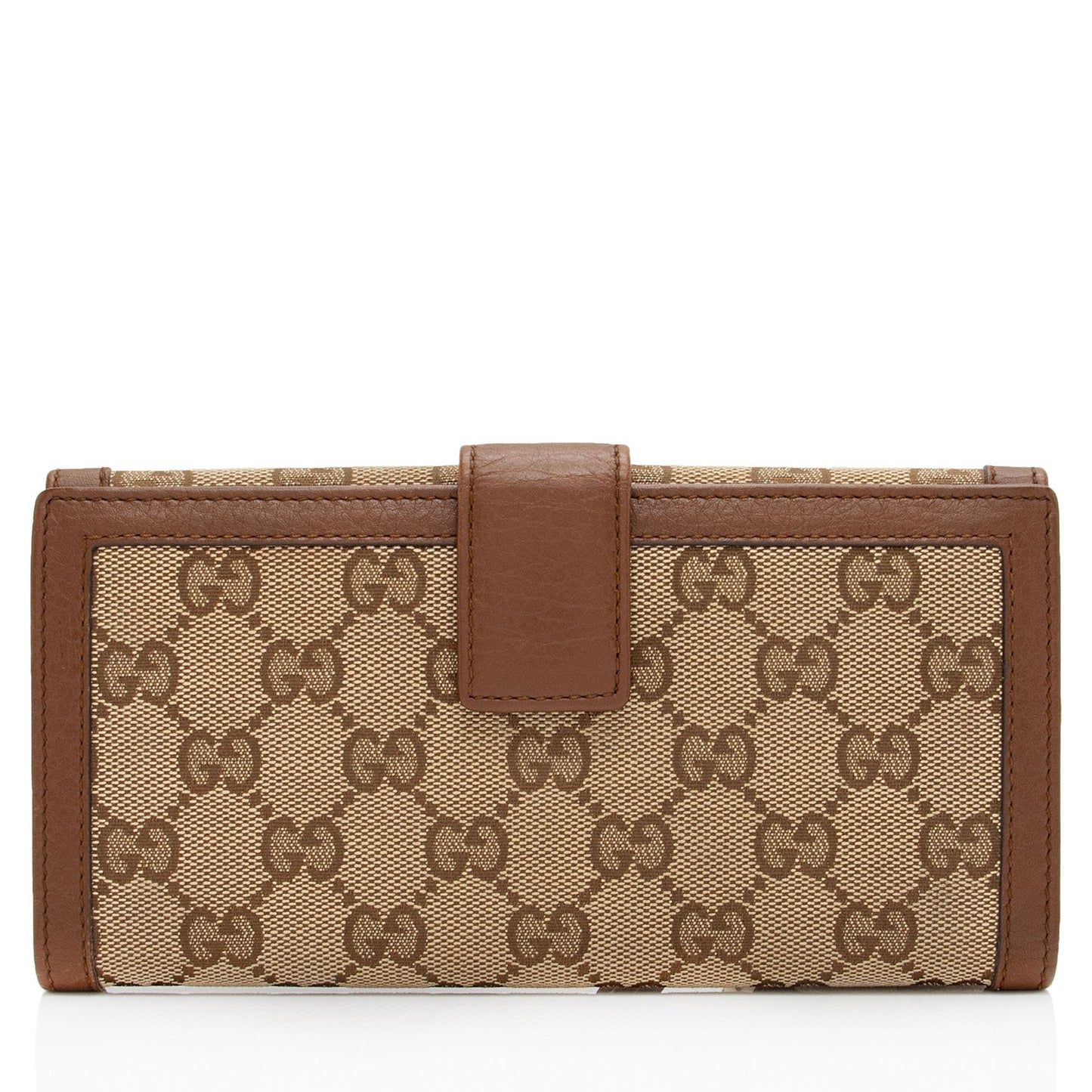 Gucci GG Canvas Bamboo Tassel Bella Continental Wallet (SHF-vi2afV)