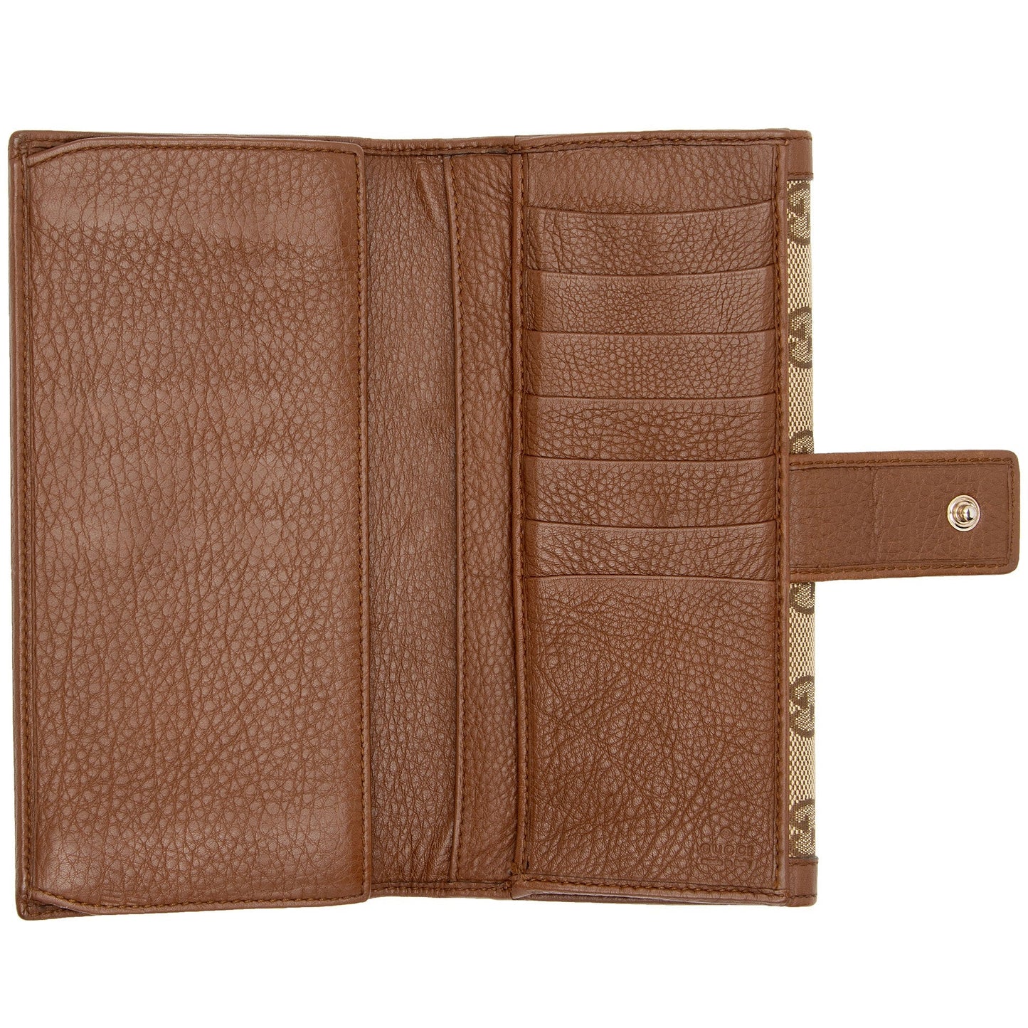 Gucci GG Canvas Bamboo Tassel Bella Continental Wallet (SHF-vi2afV)