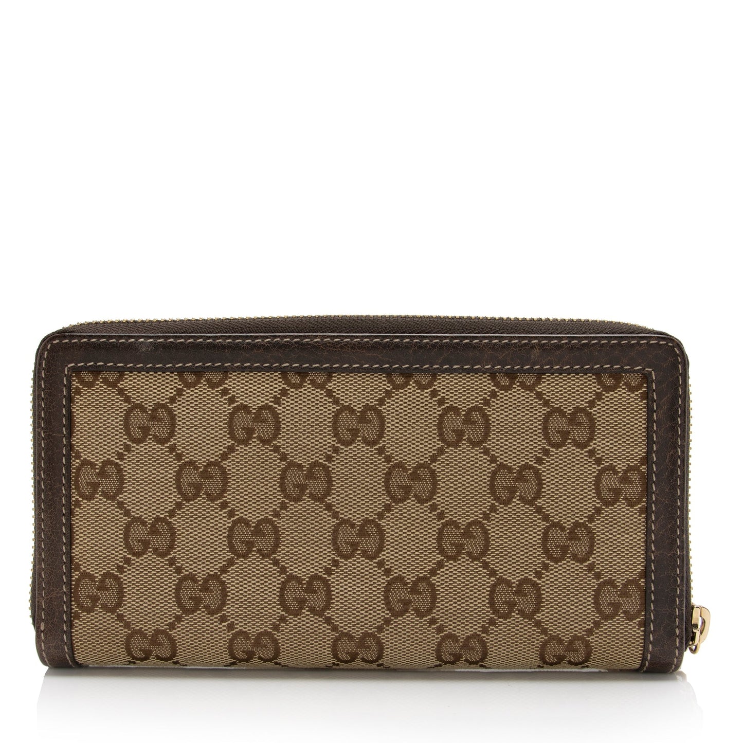 Gucci GG Canvas Bamboo Tassel Zip Around Wallet (SHF-Zzfb3m)