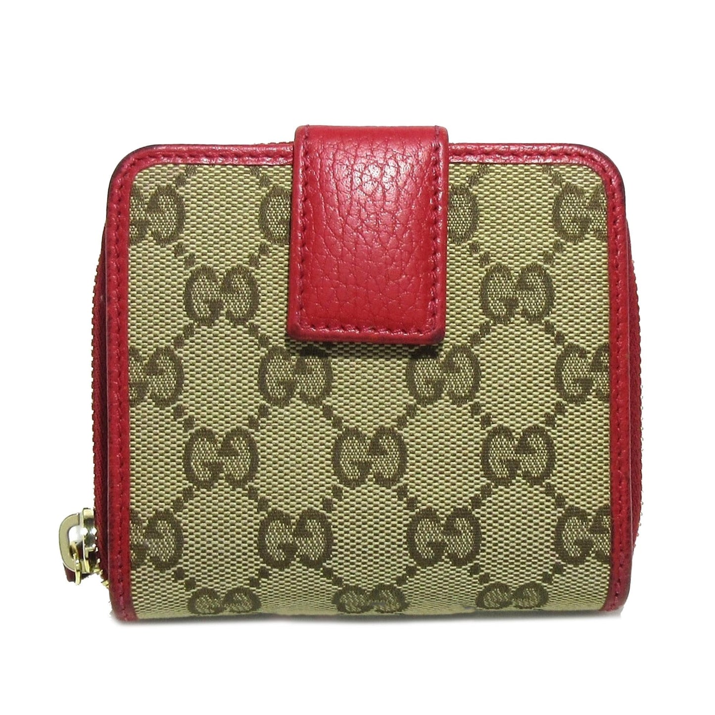 Gucci GG Canvas Bi-Fold Small Wallet (SHG-7VVIZS)