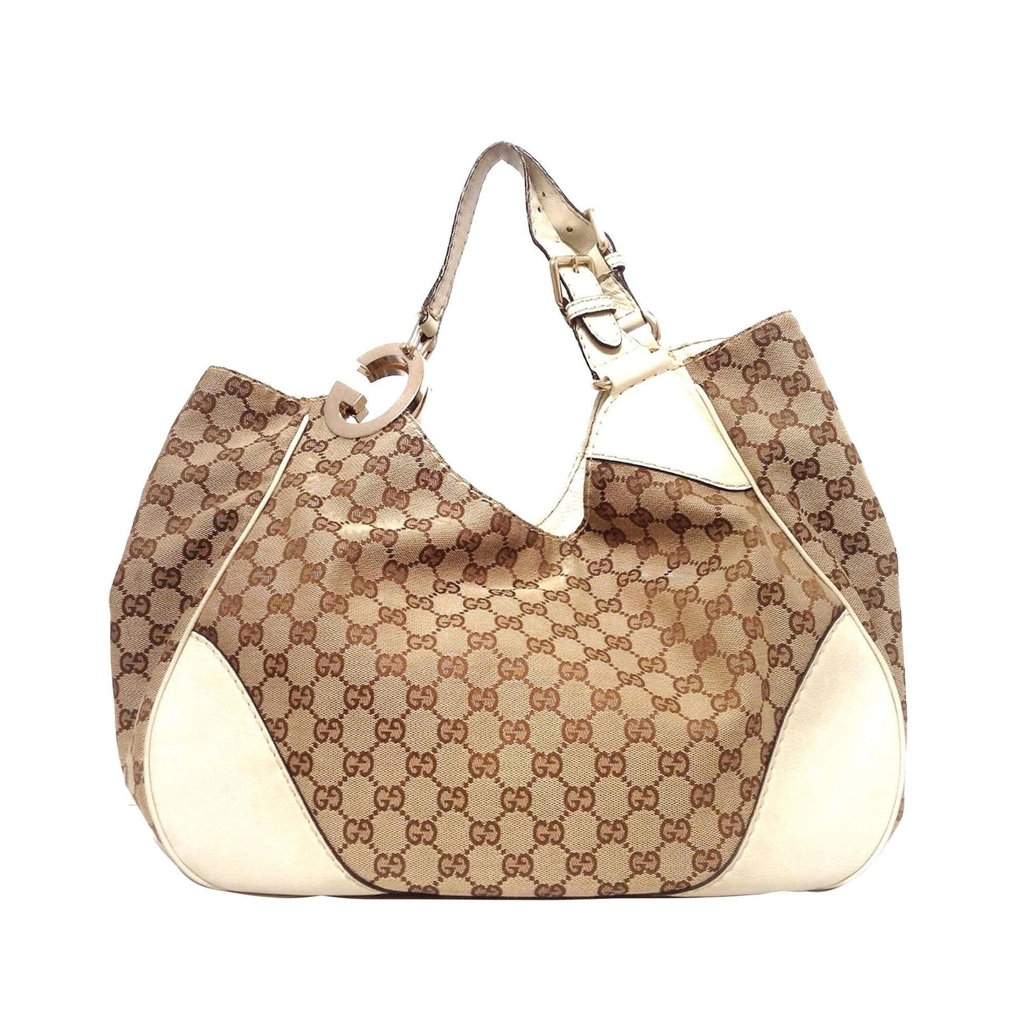 Gucci GG Canvas Charlotte Shoulder Bag (SHG-28369)