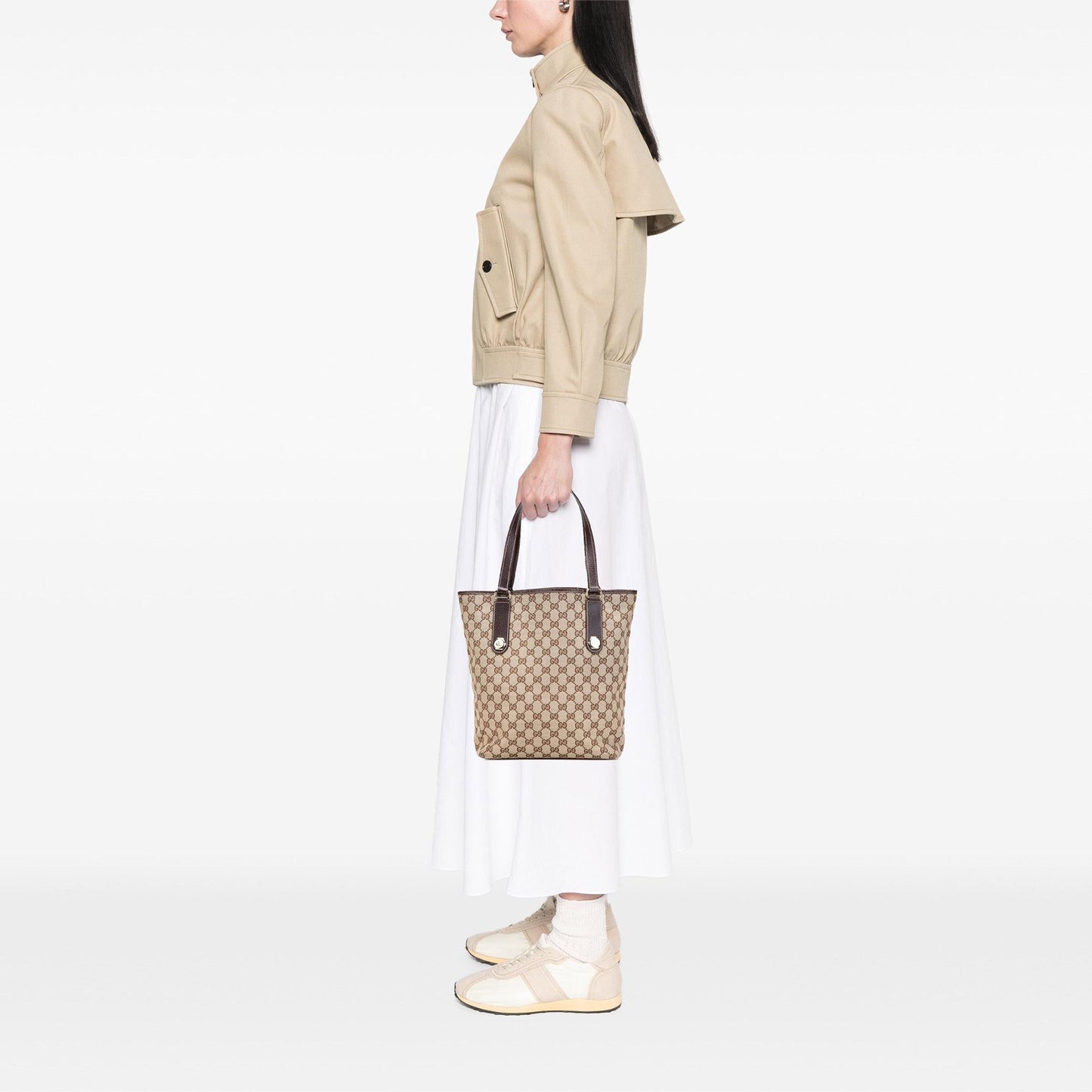 Gucci GG Canvas Charmy Tote