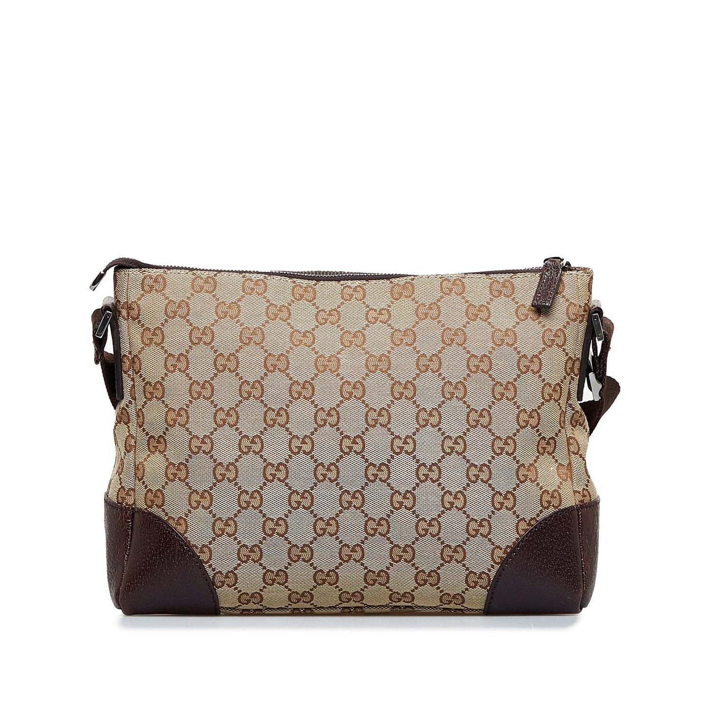 Gucci GG Canvas Crossbody Bag (SHG-dHJ83I)