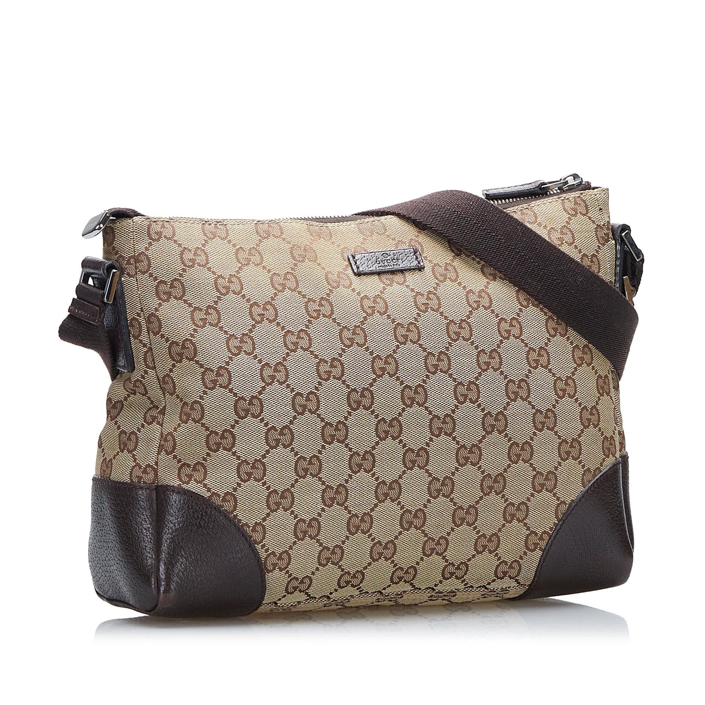 Gucci GG Canvas Crossbody (SHG-I6scNT)