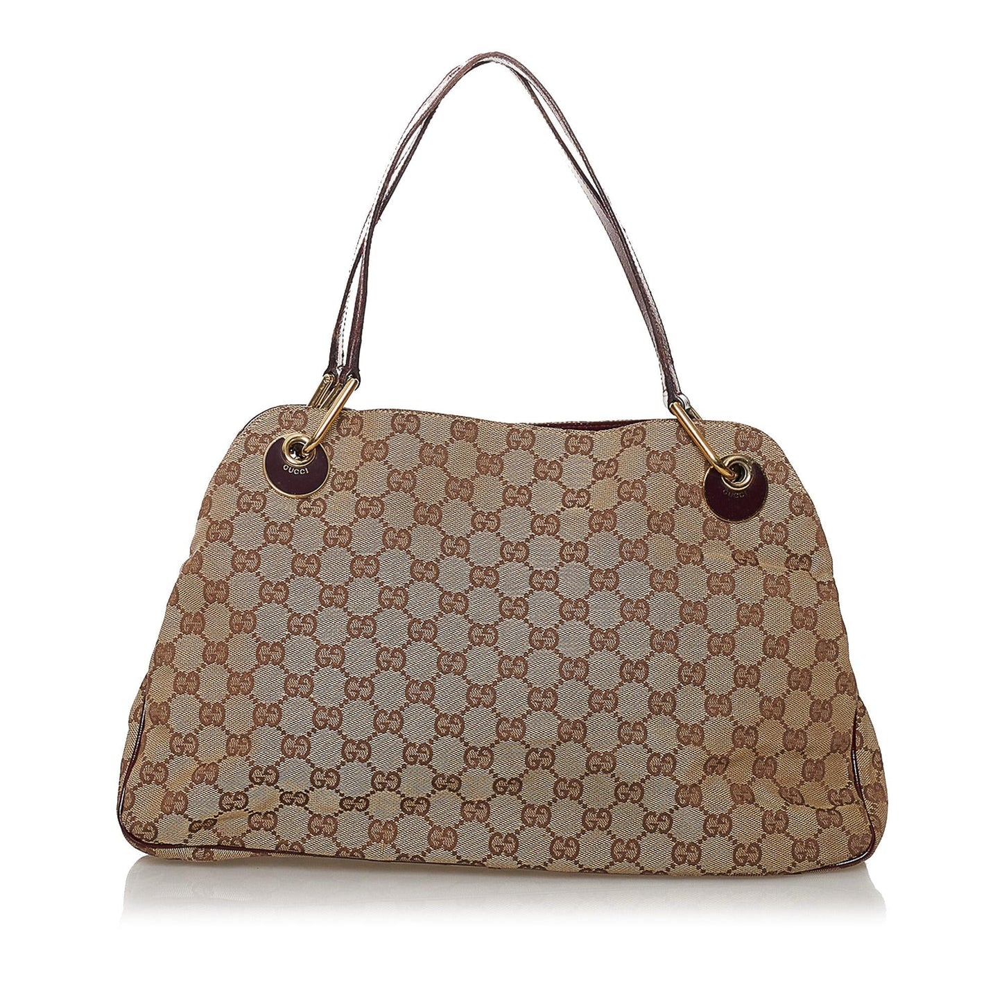 Gucci GG Canvas Eclipse Shoulder Bag (SHG-33943)