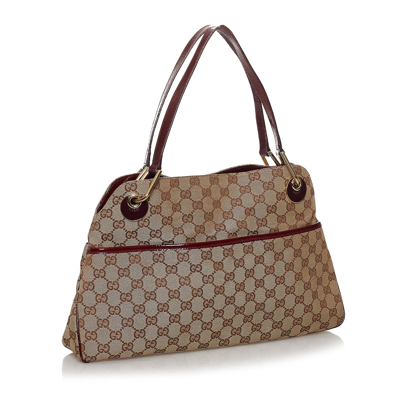 Gucci GG Canvas Eclipse Shoulder Bag (SHG-33943)