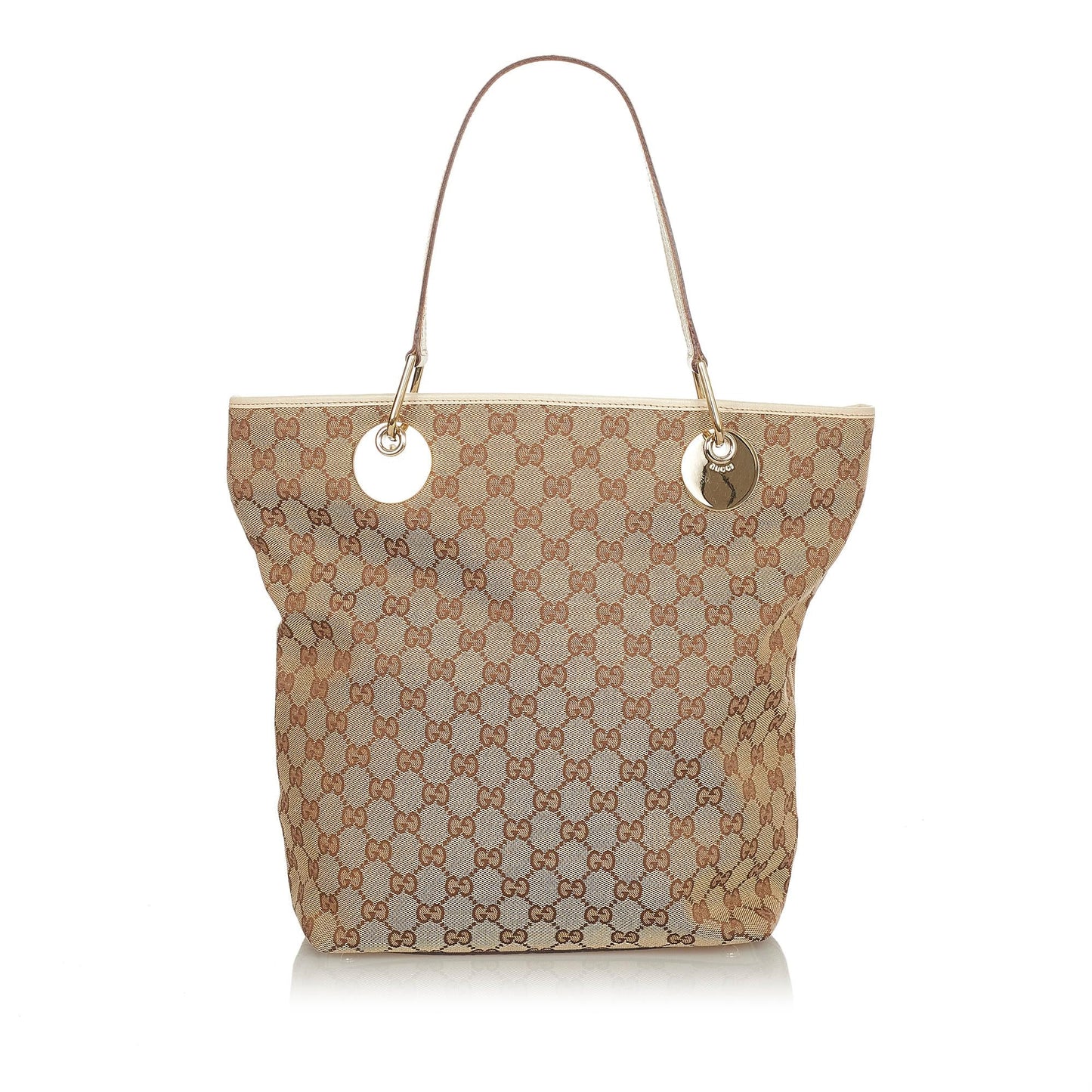 Gucci GG Canvas Eclipse Tote Bag (SHG-31932)