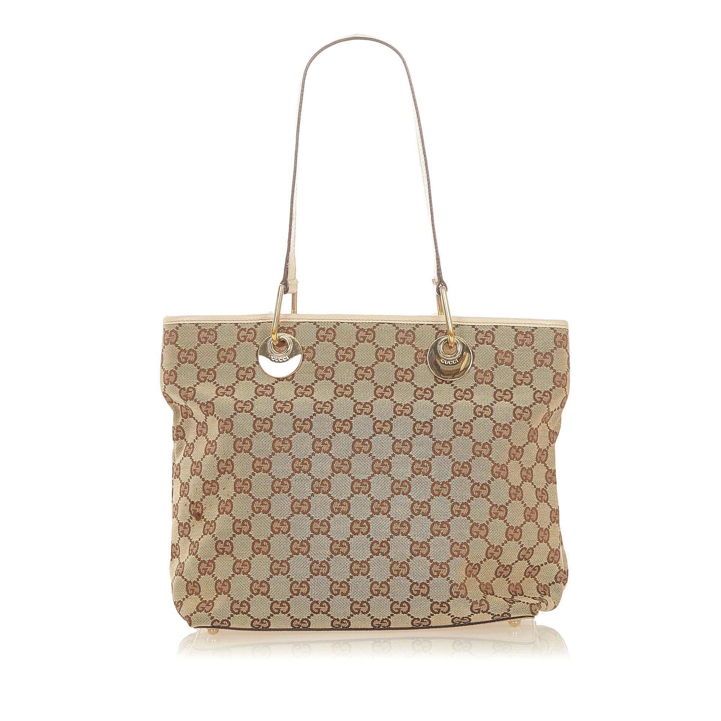 Gucci GG Canvas Eclipse Tote Bag (SHG-32350)