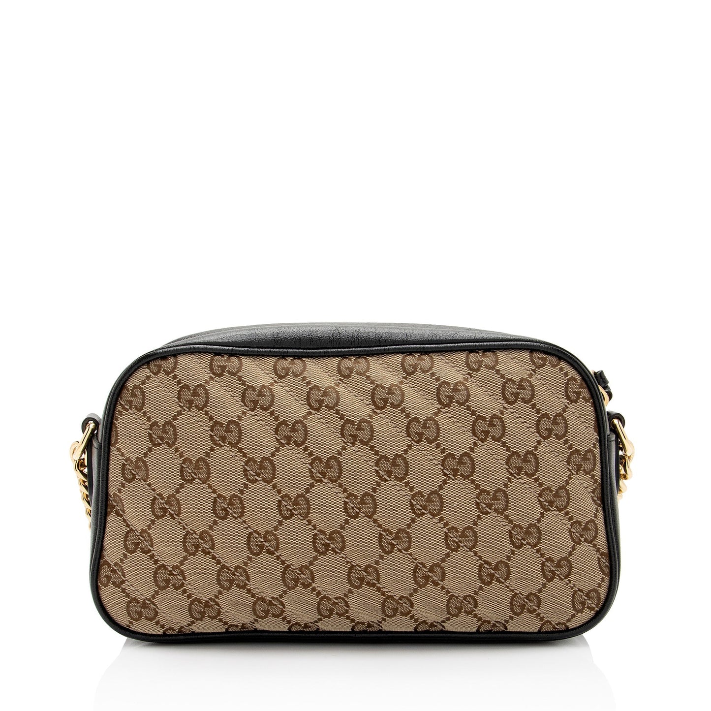 Gucci GG Canvas GG Marmont Small Shoulder Bag (SHF-6MAduD)